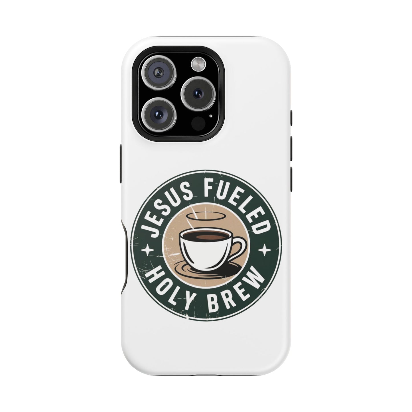 Jesus Fueled Holy Brew Phone Case