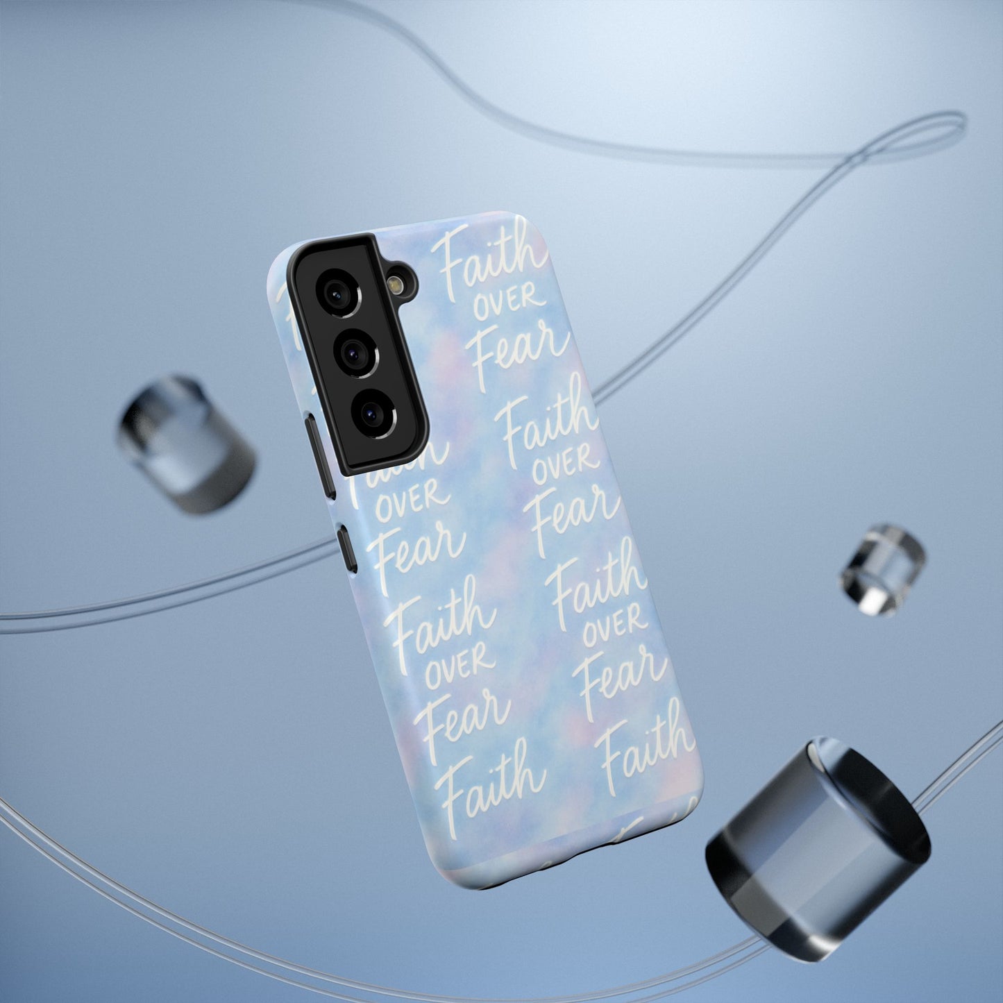 Faith Over Fear Aurora Phone Case