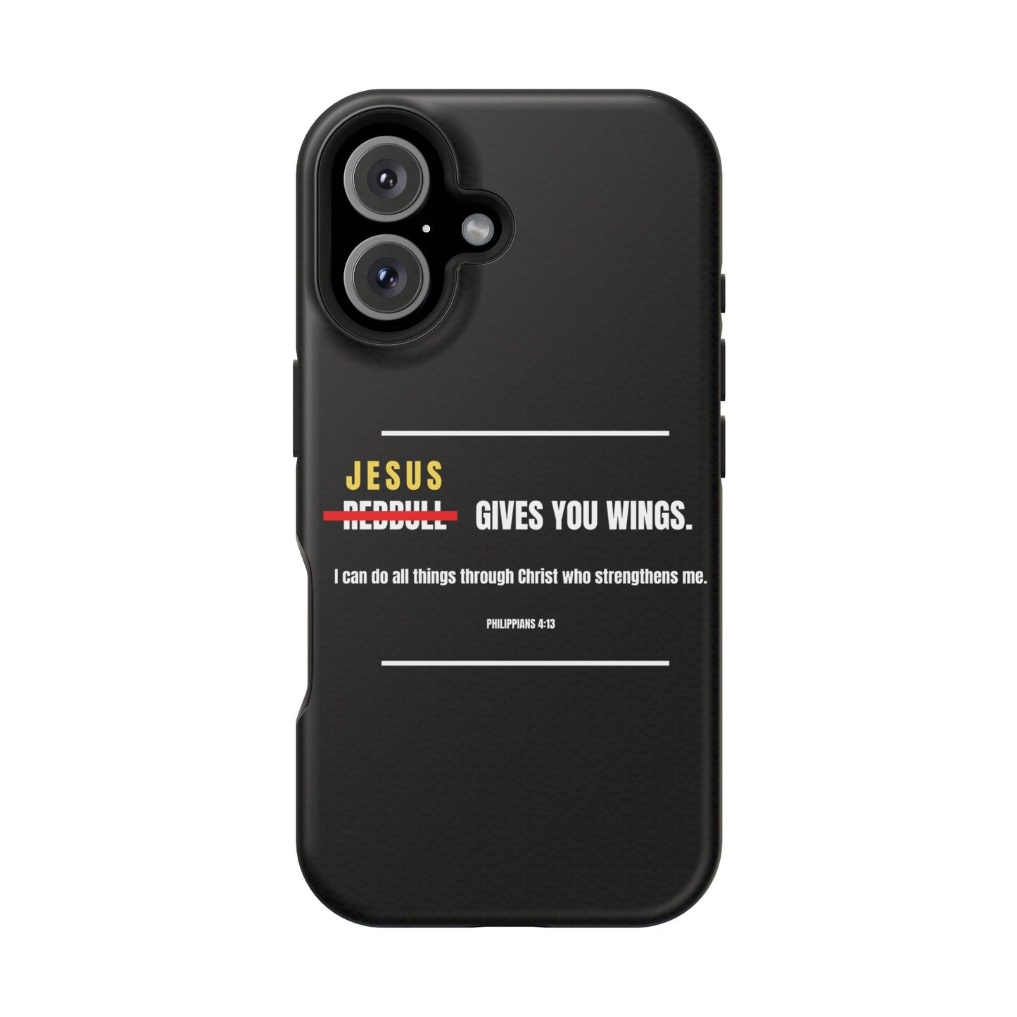 Jesus Gives You Wings Phone Case – Philippians 4:13