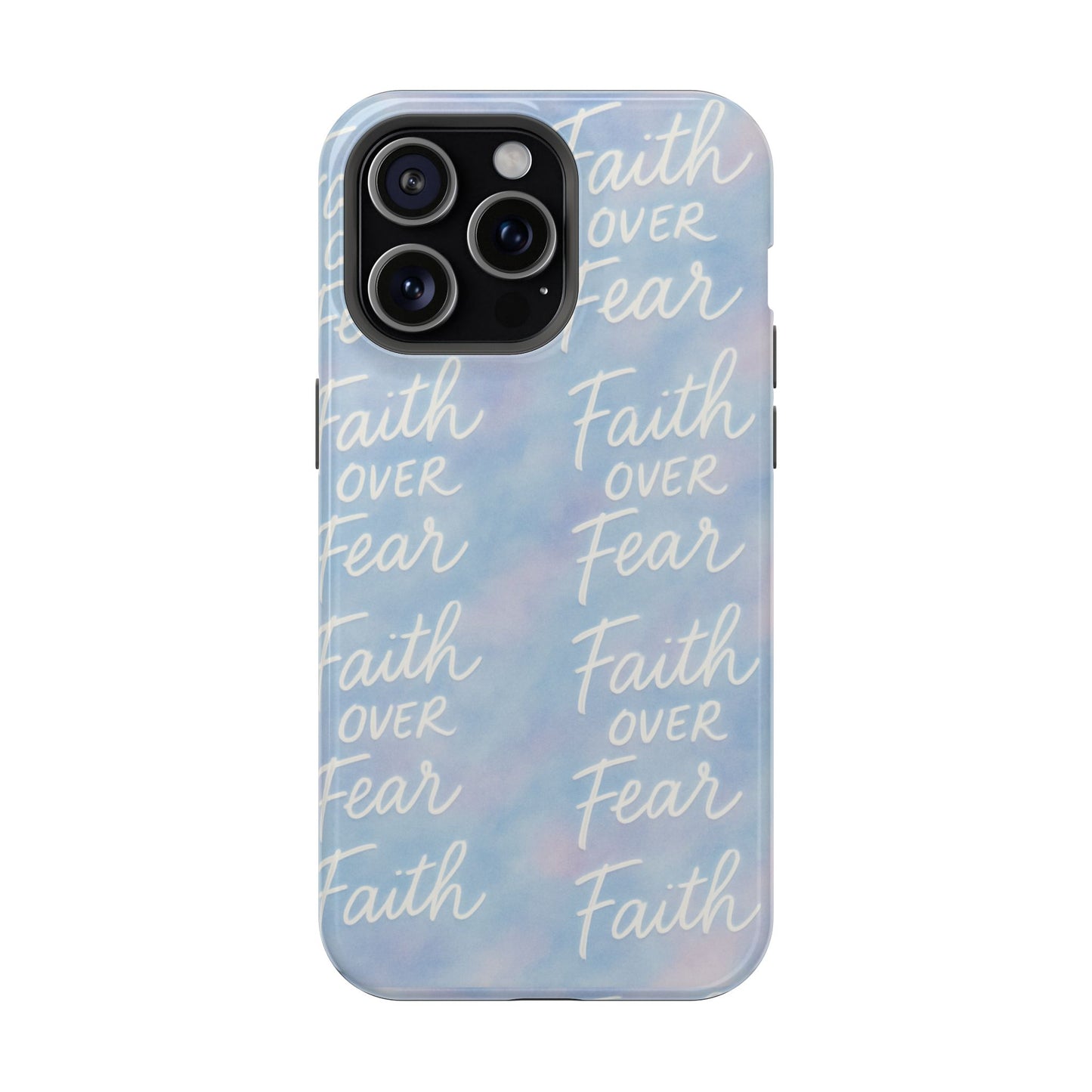 Faith Over Fear Aurora Phone Case