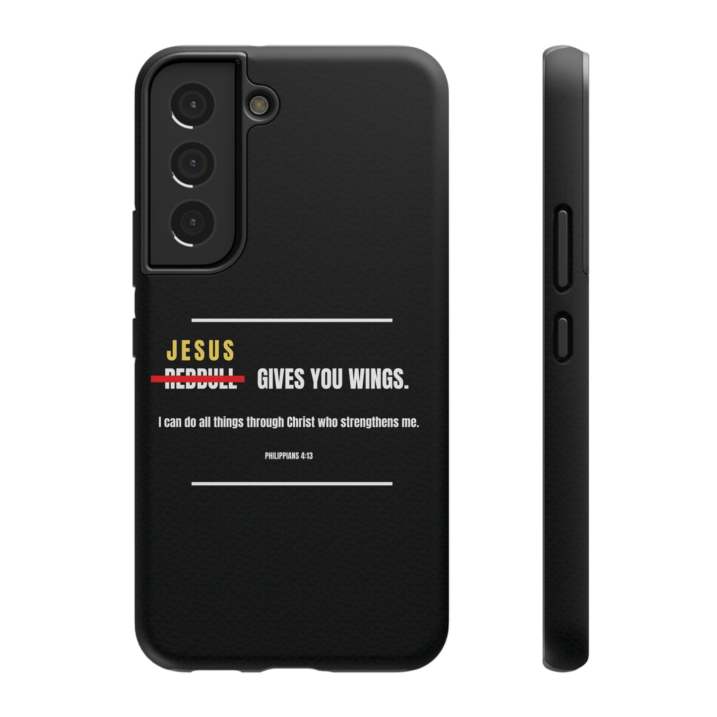 Jesus Gives You Wings Phone Case – Philippians 4:13