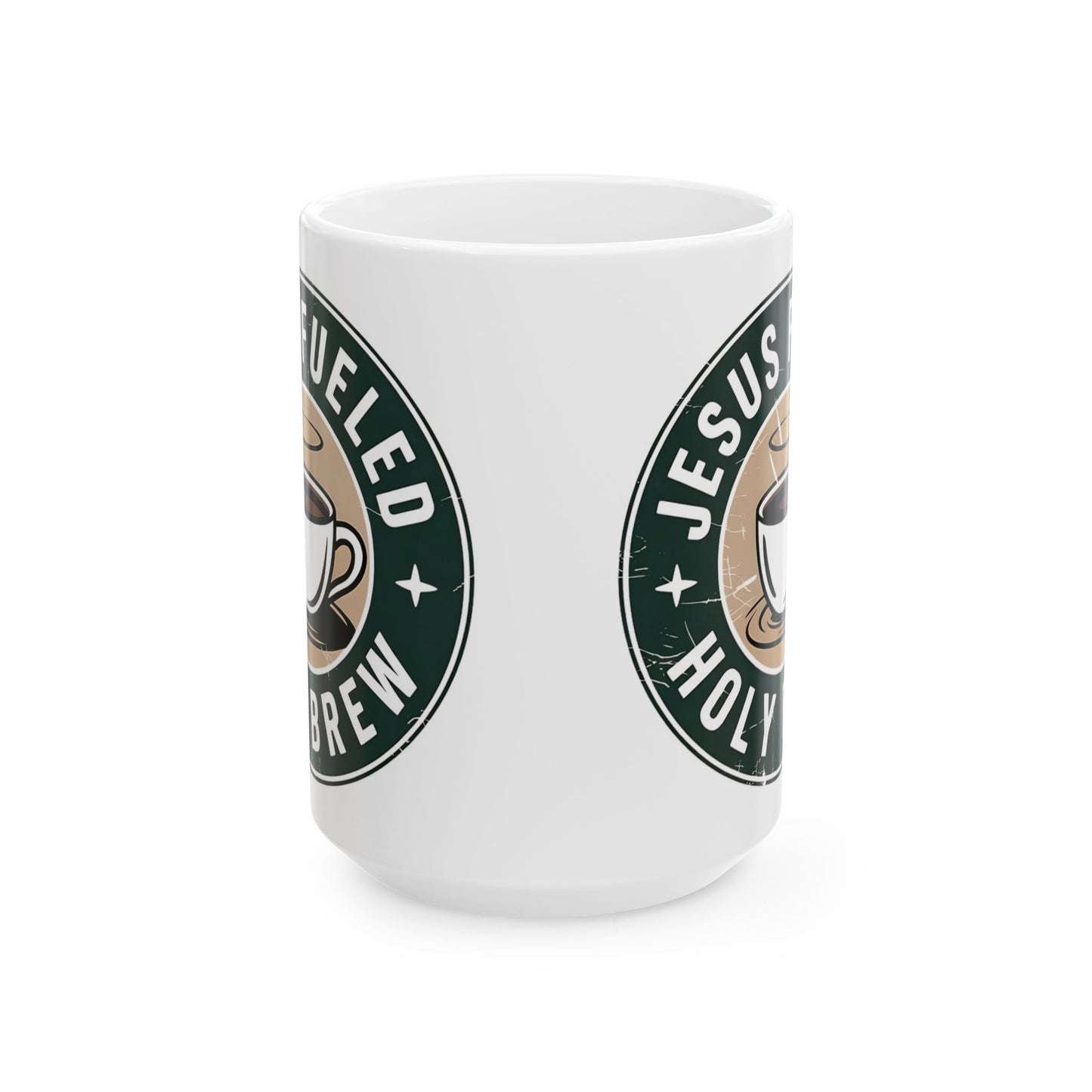 Jesus Fueled Holy Brew Mug