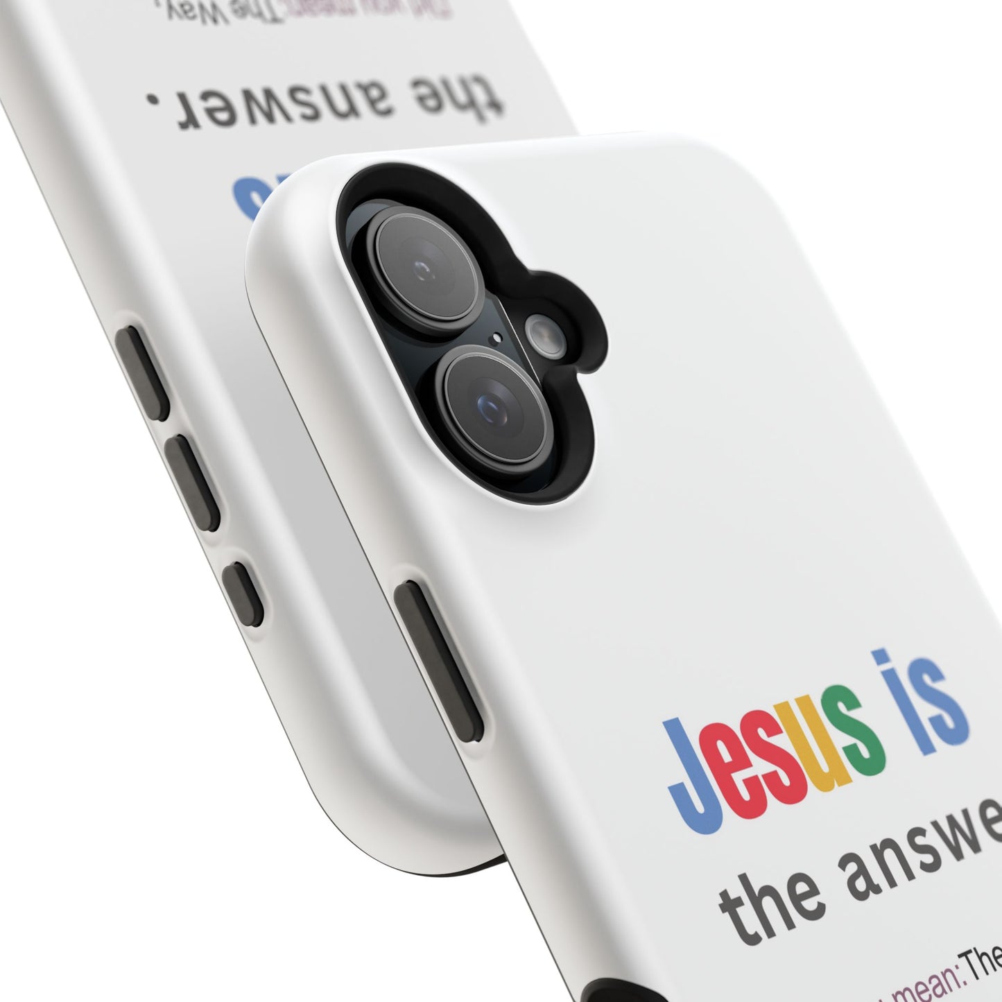 Jesus is The Answer Phone Case – John 14:6