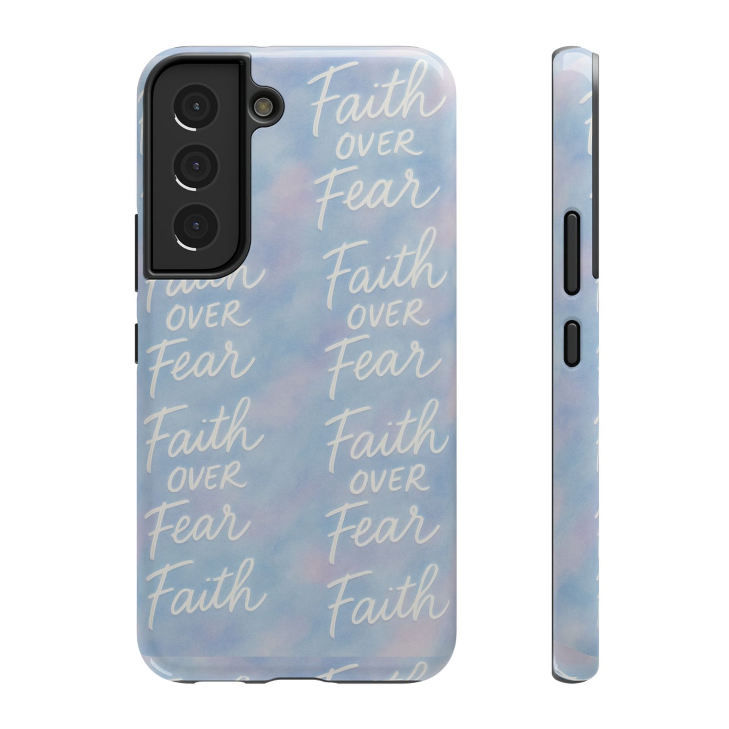 Faith Over Fear Aurora Phone Case
