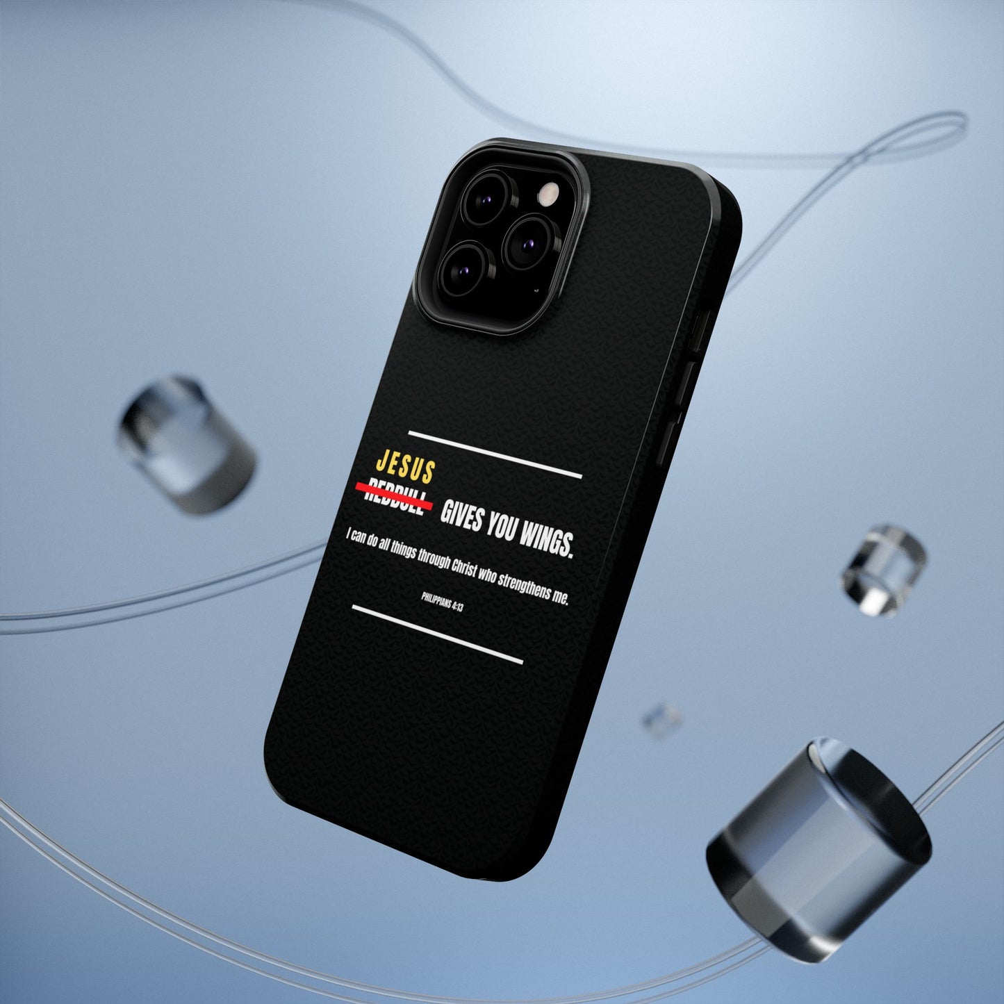 Jesus Gives You Wings Phone Case – Philippians 4:13