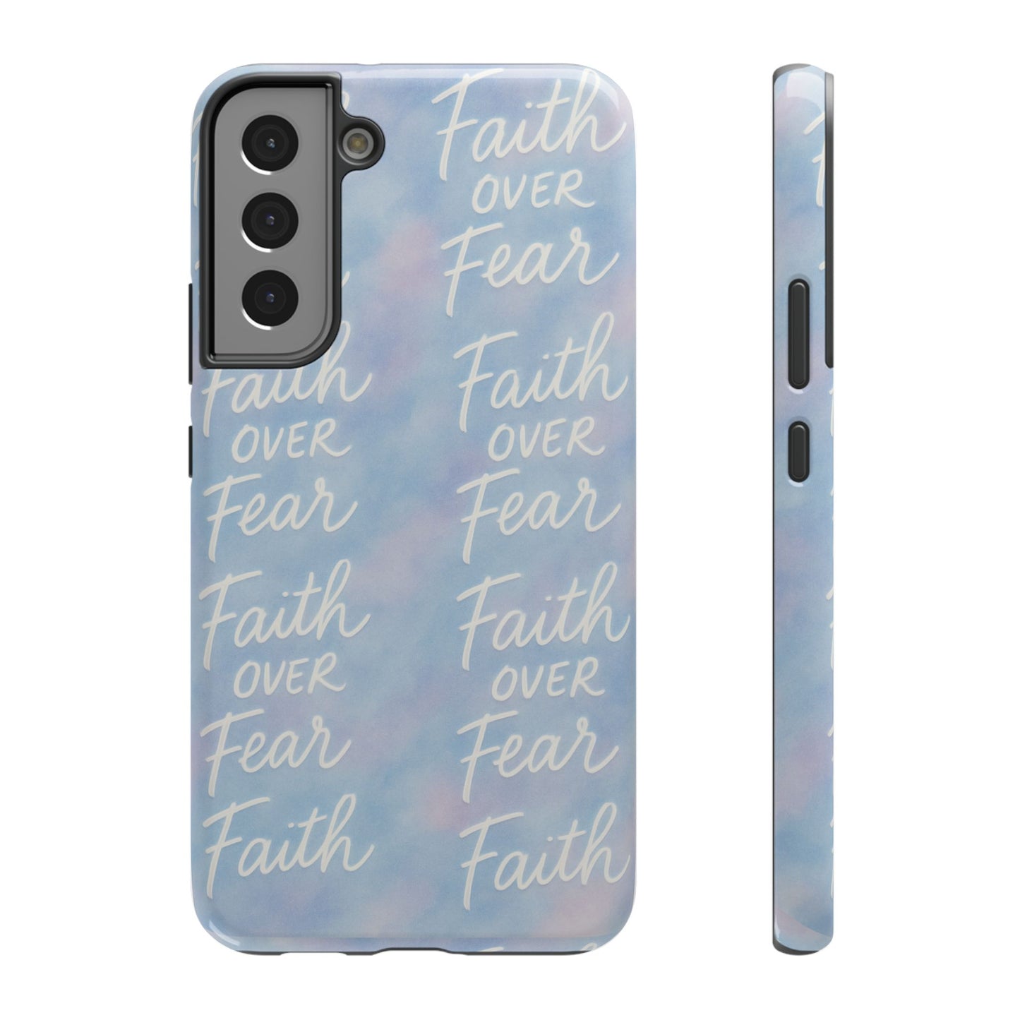 Faith Over Fear Aurora Phone Case