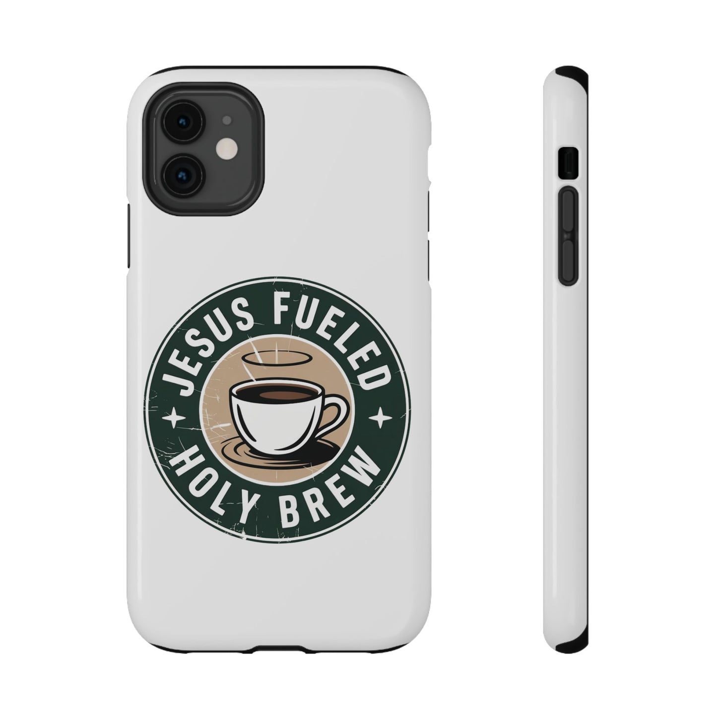 Jesus Fueled Holy Brew Phone Case