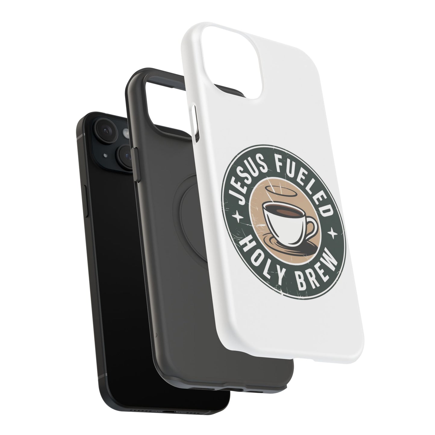 Jesus Fueled Holy Brew Phone Case