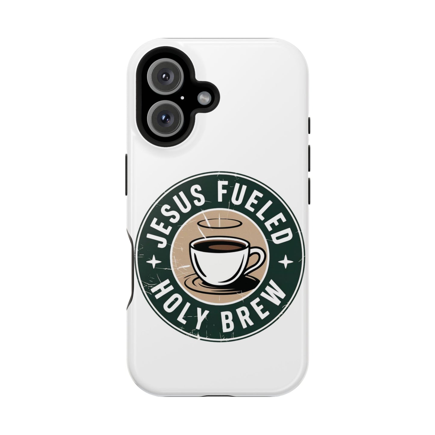 Jesus Fueled Holy Brew Phone Case