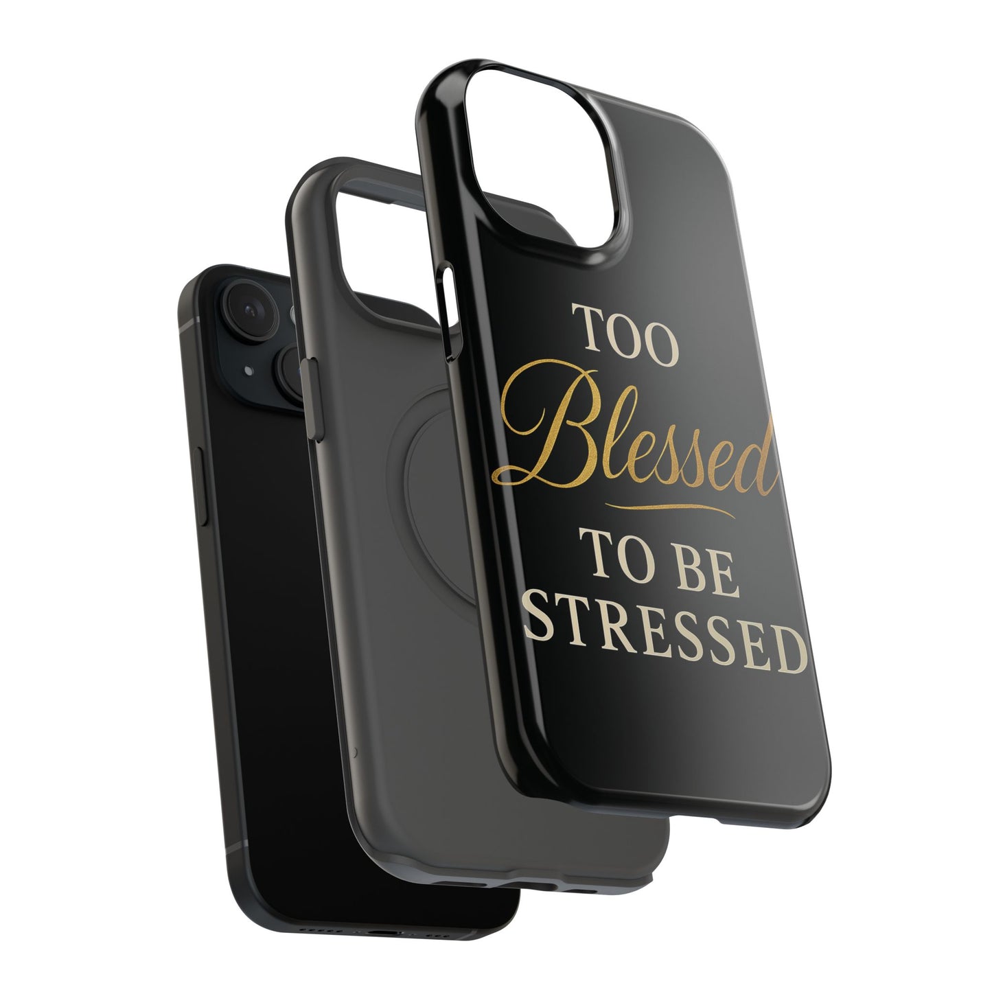 Too Blessed To Be Stressed Phone Case