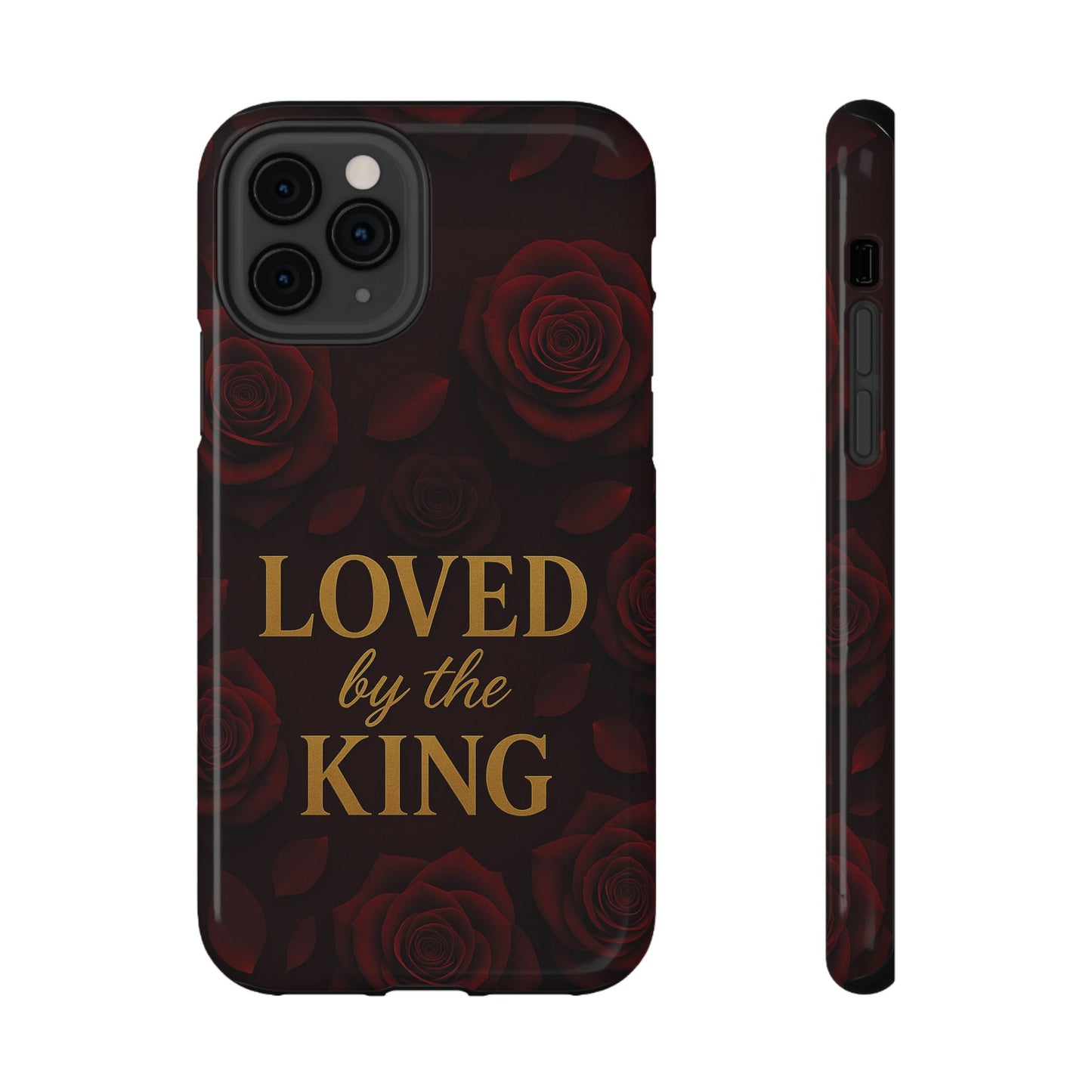 Loved By The King Phone Case