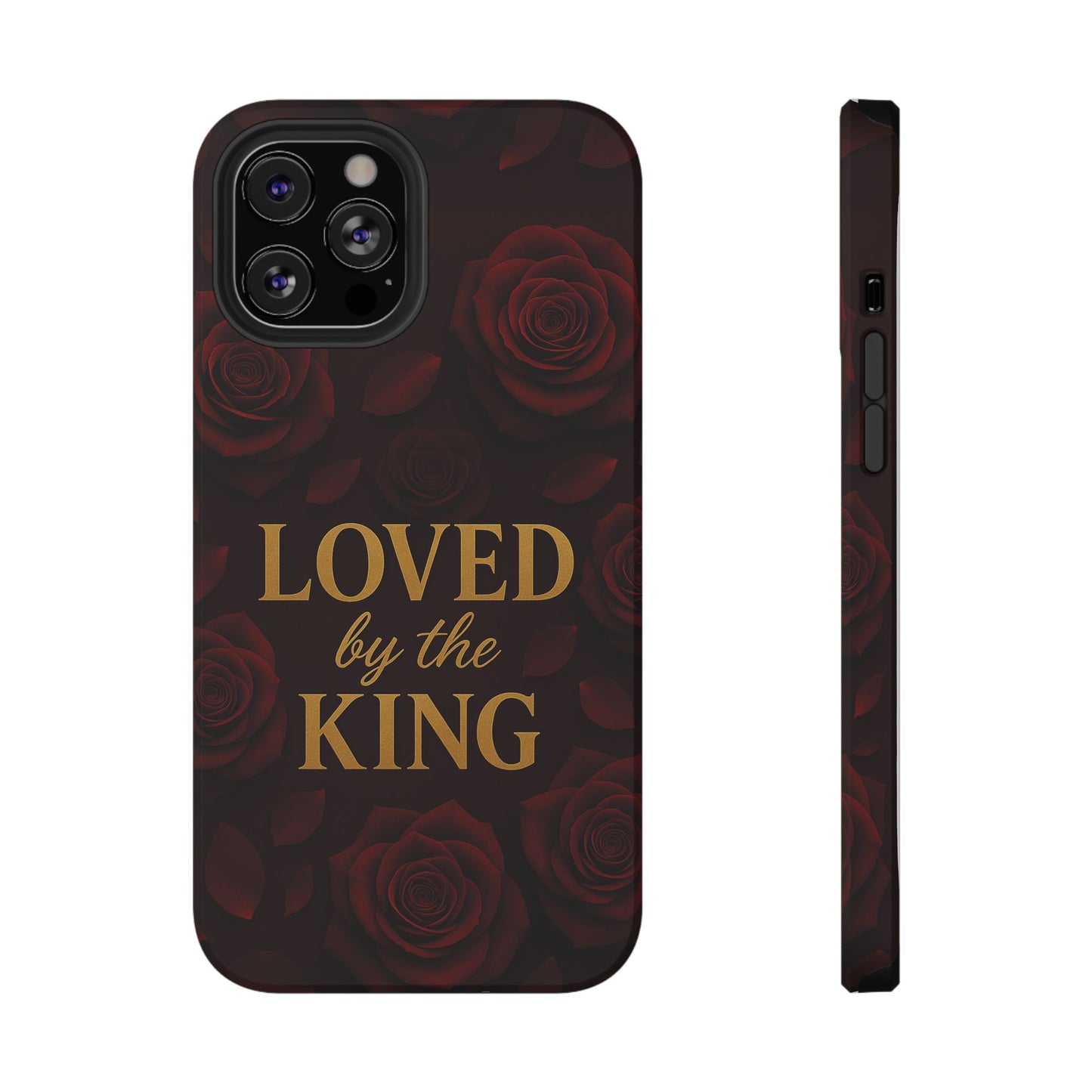 Loved By The King Phone Case