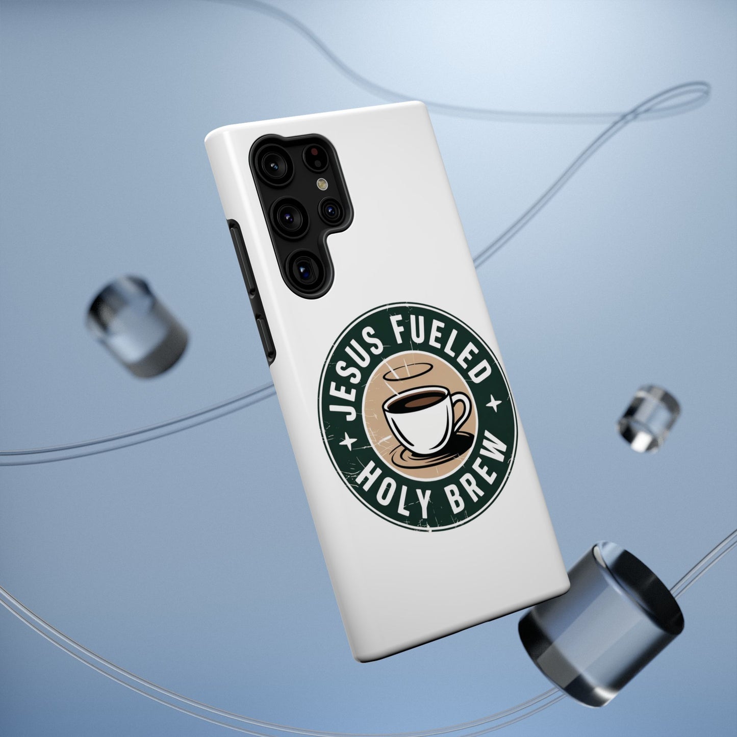 Jesus Fueled Holy Brew Phone Case