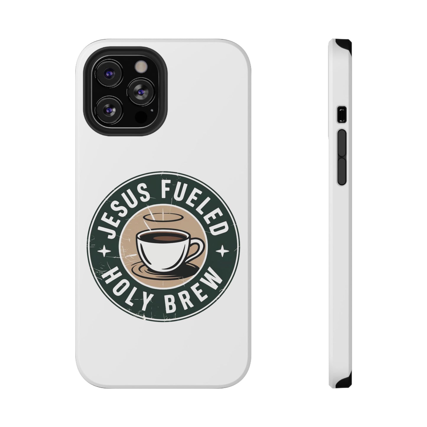 Jesus Fueled Holy Brew Phone Case