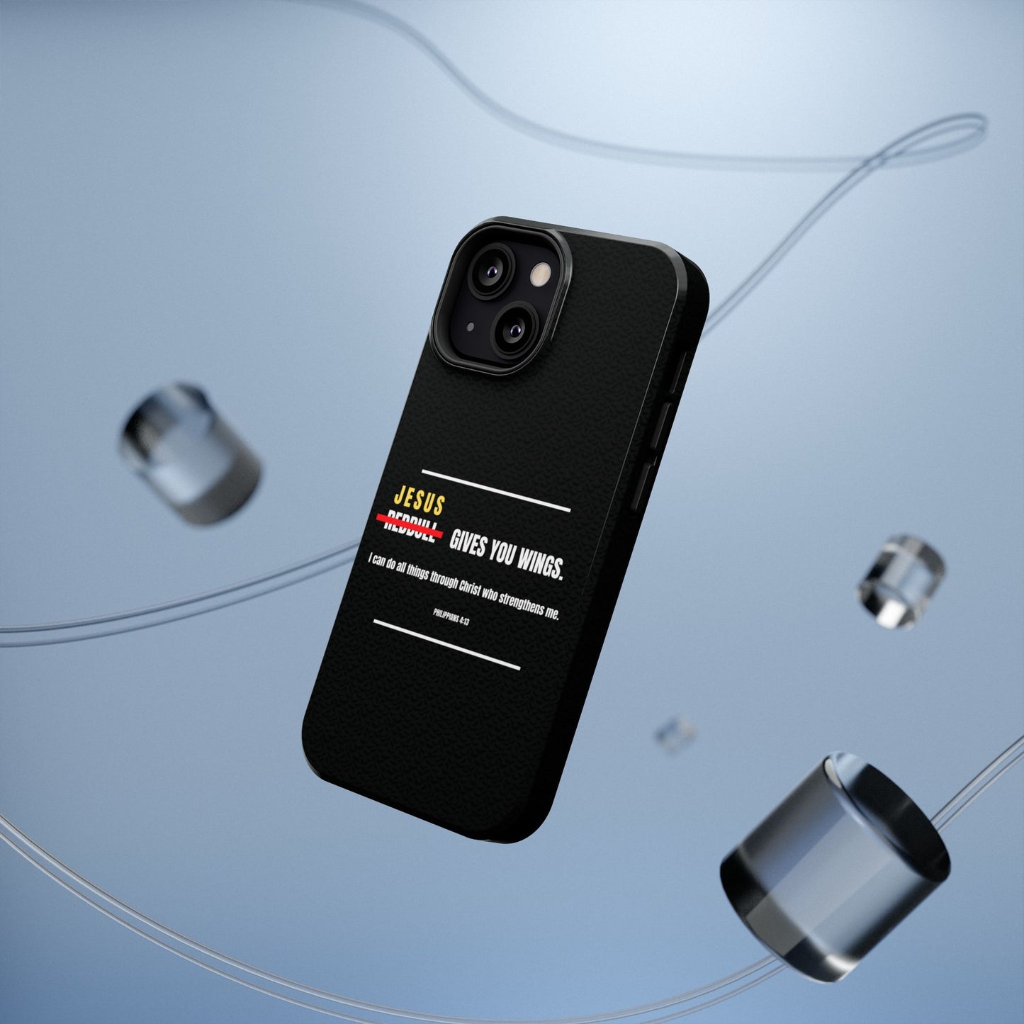 Jesus Gives You Wings Phone Case – Philippians 4:13