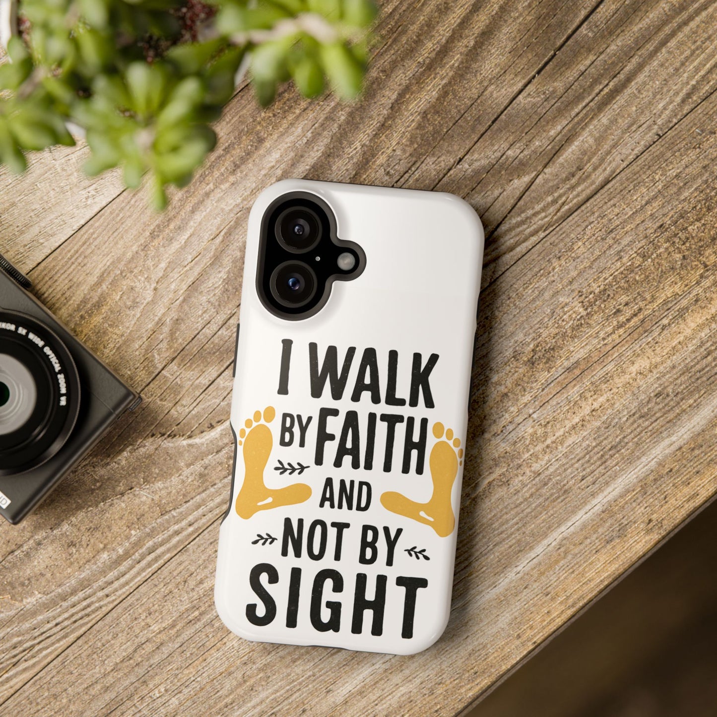 I Walk By Faith And Not By Sight Phone Case - 2 Corinthians 5:7