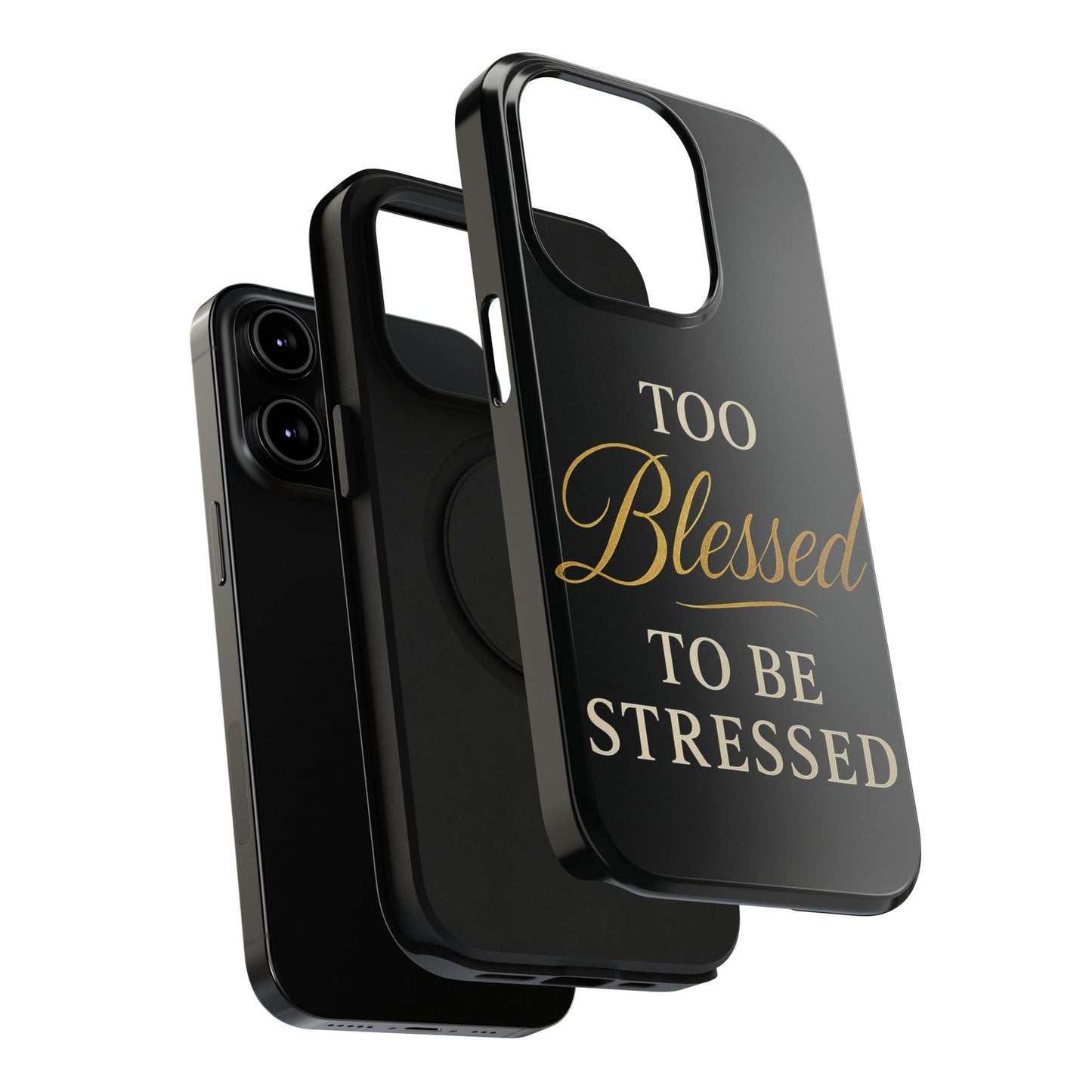 Too Blessed To Be Stressed Phone Case