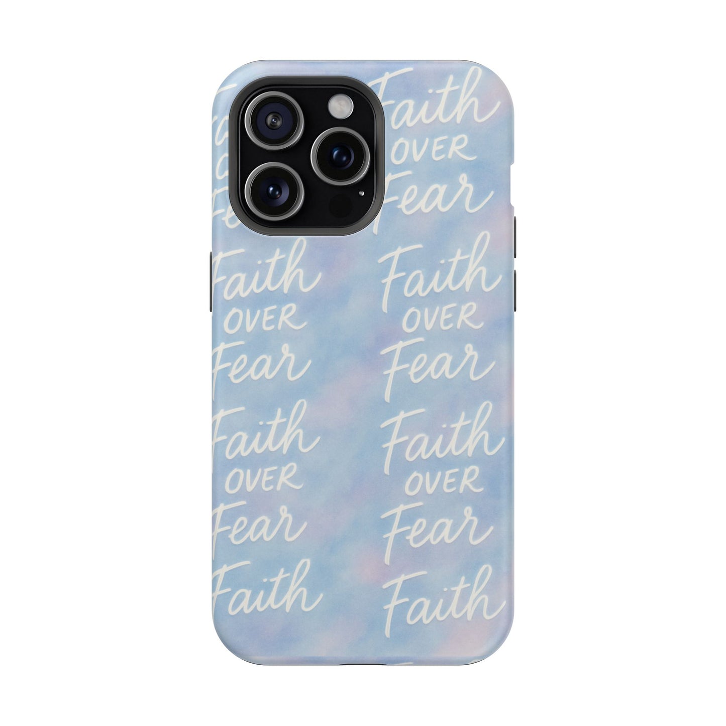 Faith Over Fear Aurora Phone Case