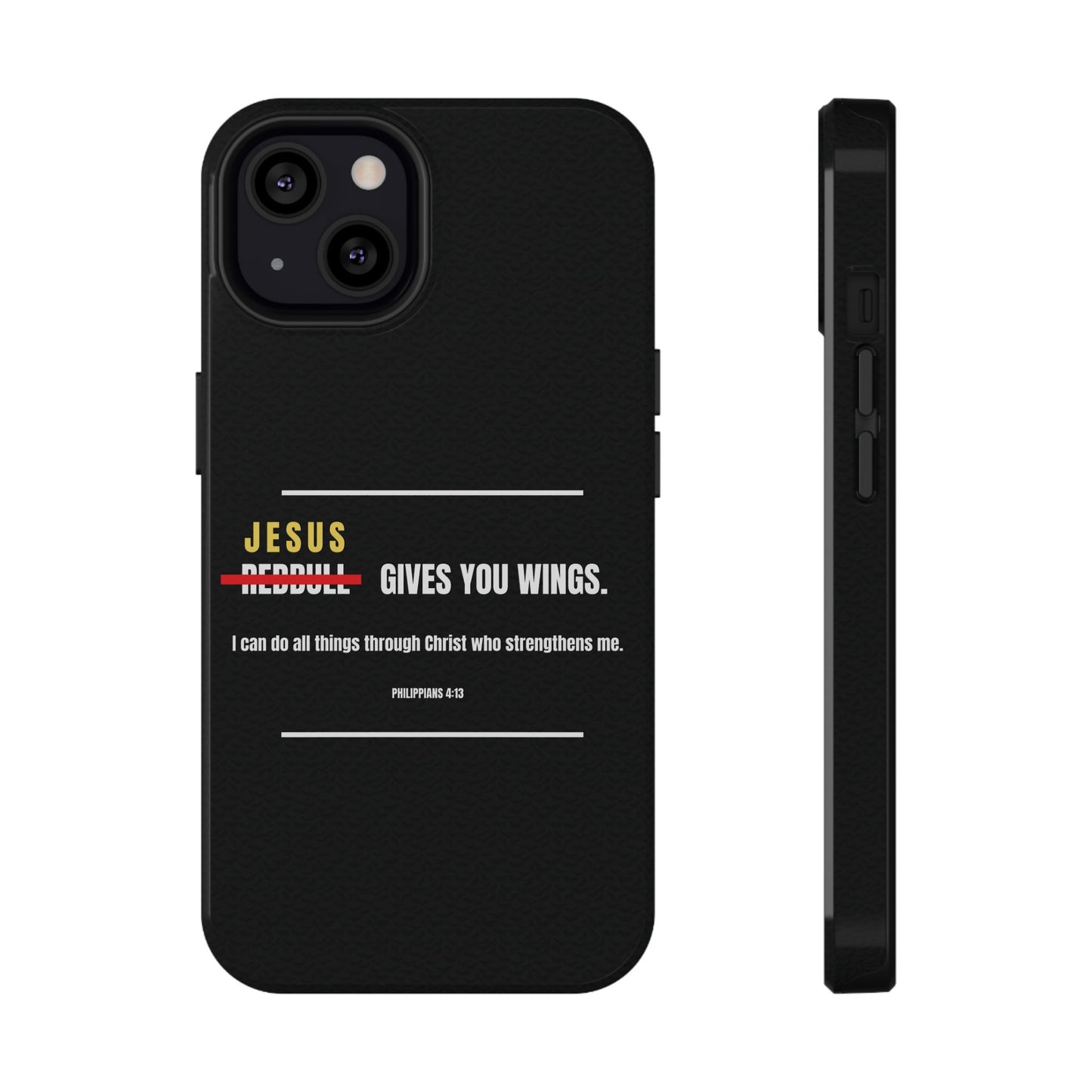 Jesus Gives You Wings Phone Case – Philippians 4:13