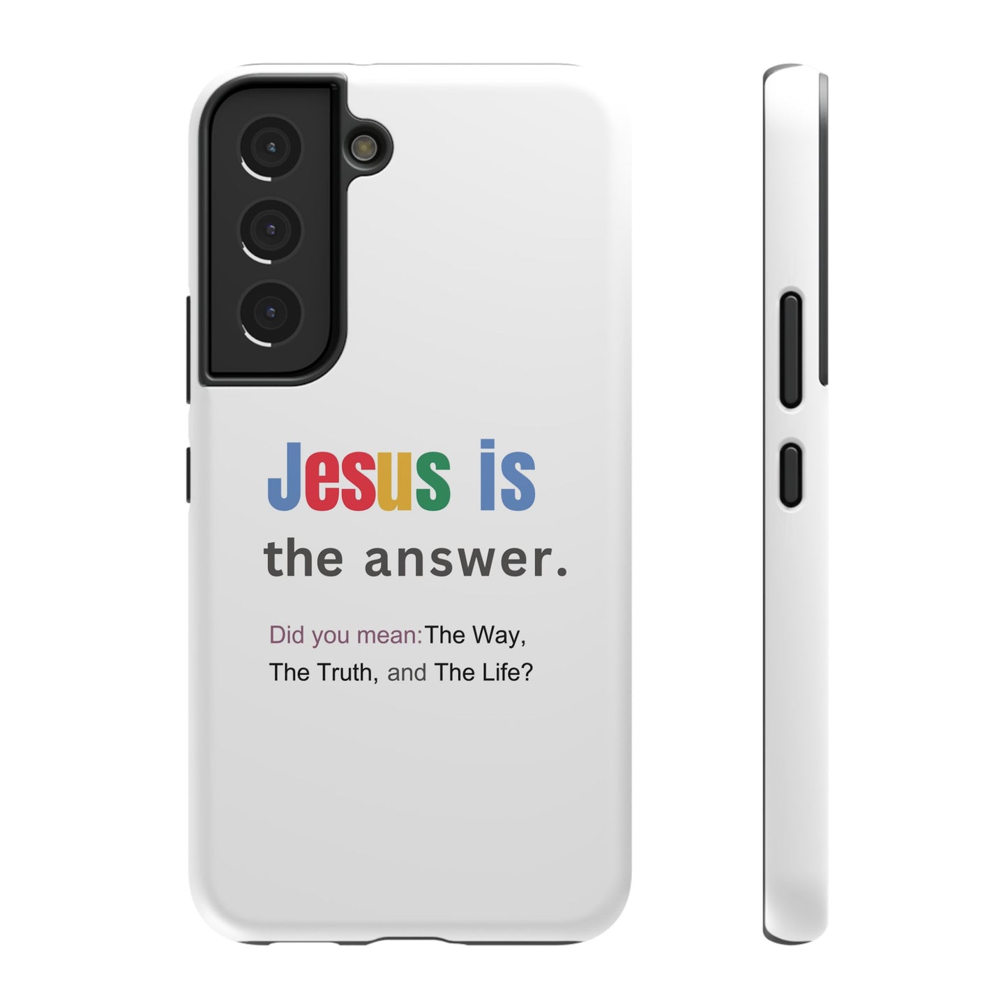Jesus is The Answer Phone Case – John 14:6