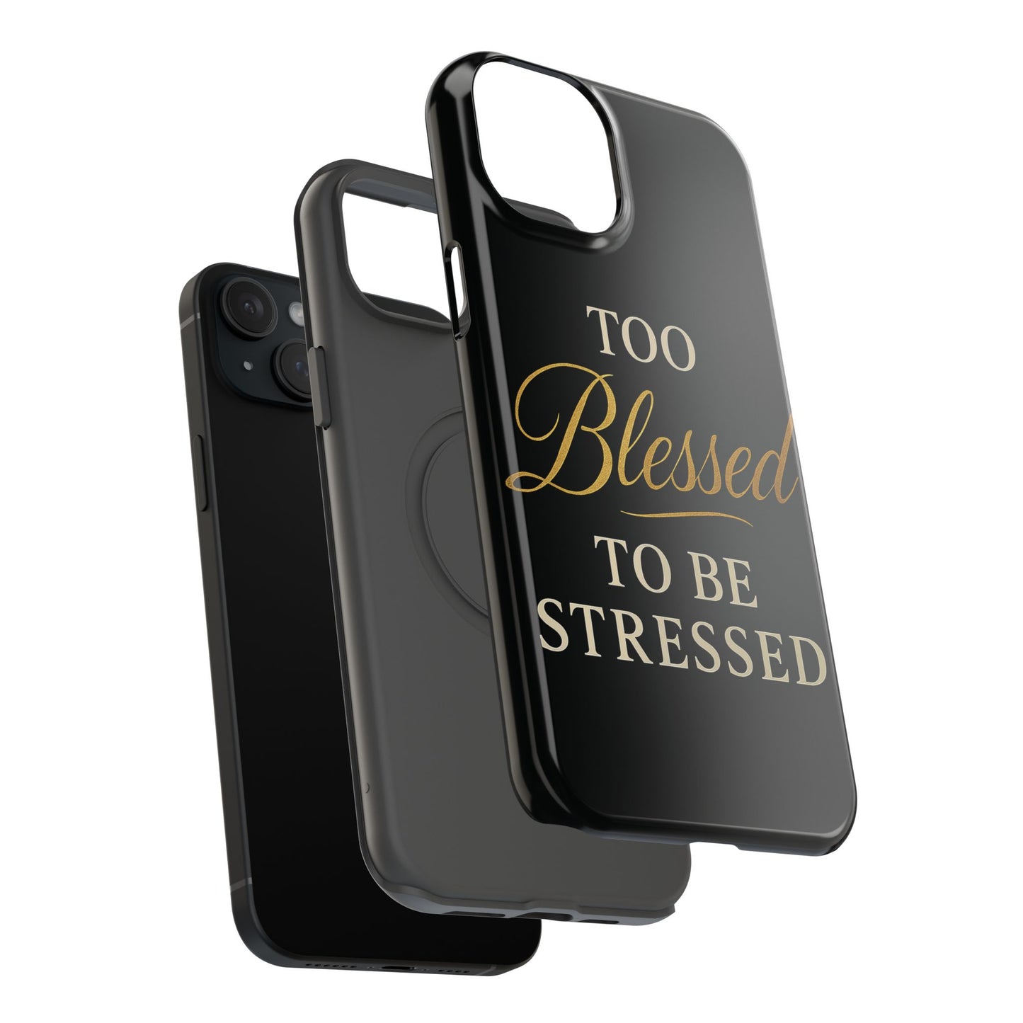 Too Blessed To Be Stressed Phone Case
