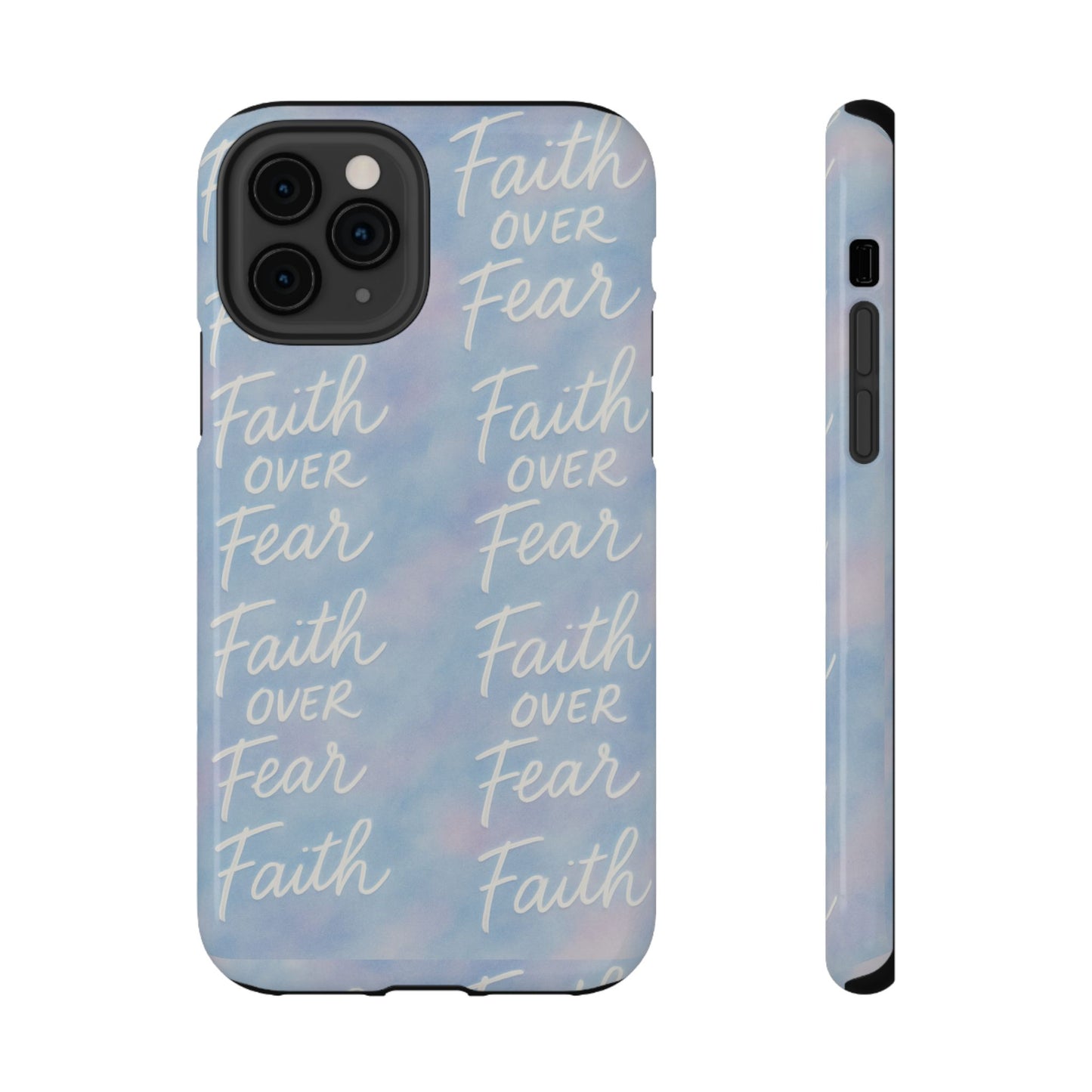 Faith Over Fear Aurora Phone Case