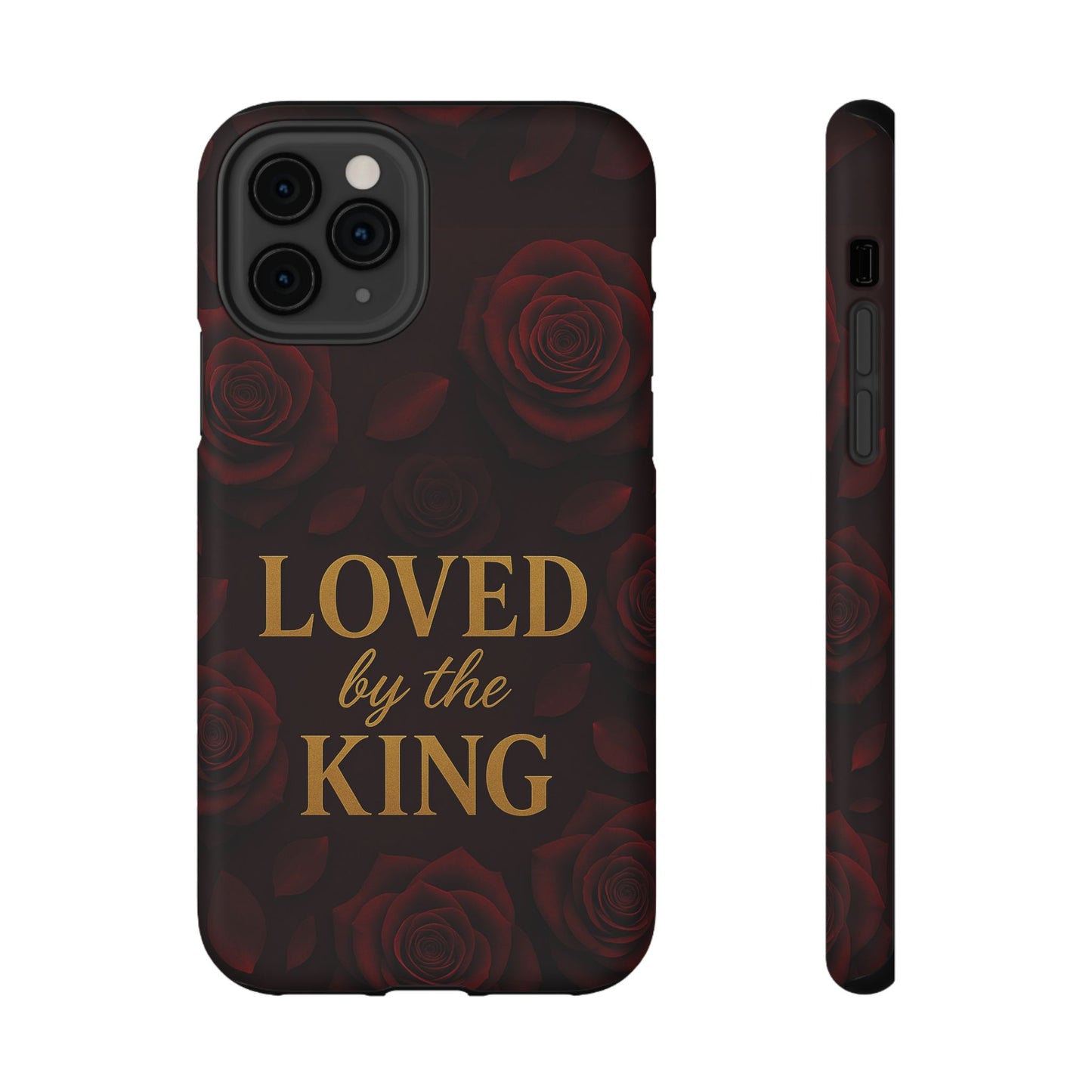 Loved By The King Phone Case