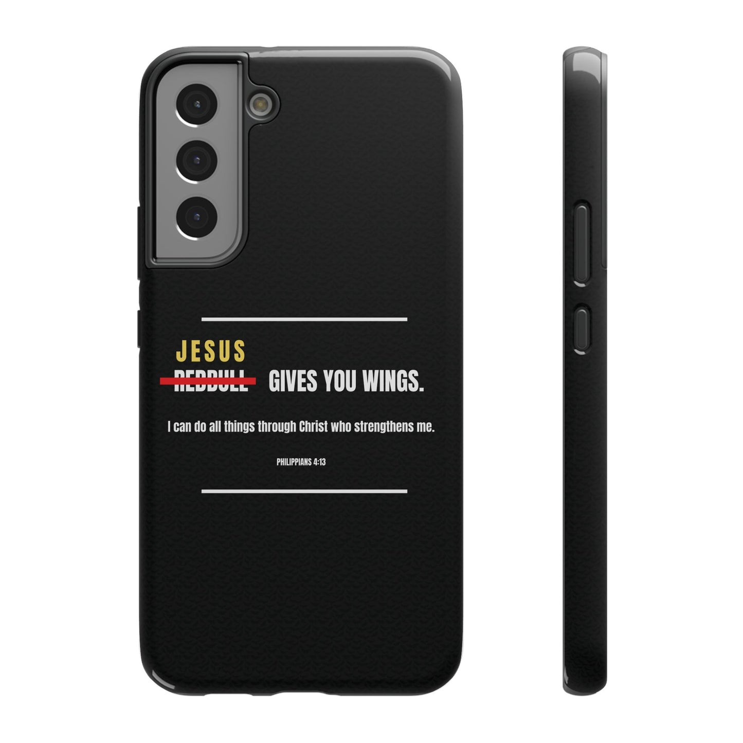 Jesus Gives You Wings Phone Case – Philippians 4:13