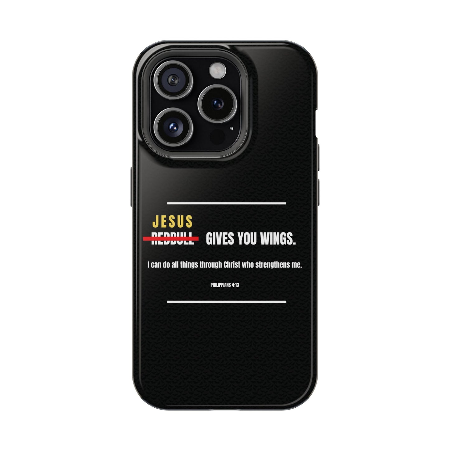 Jesus Gives You Wings Phone Case – Philippians 4:13