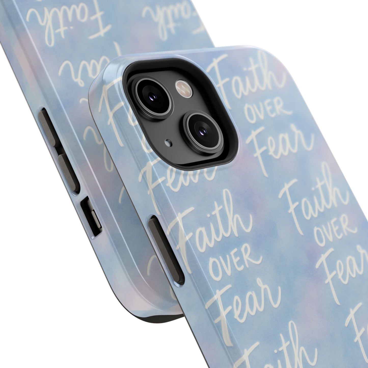 Faith Over Fear Aurora Phone Case
