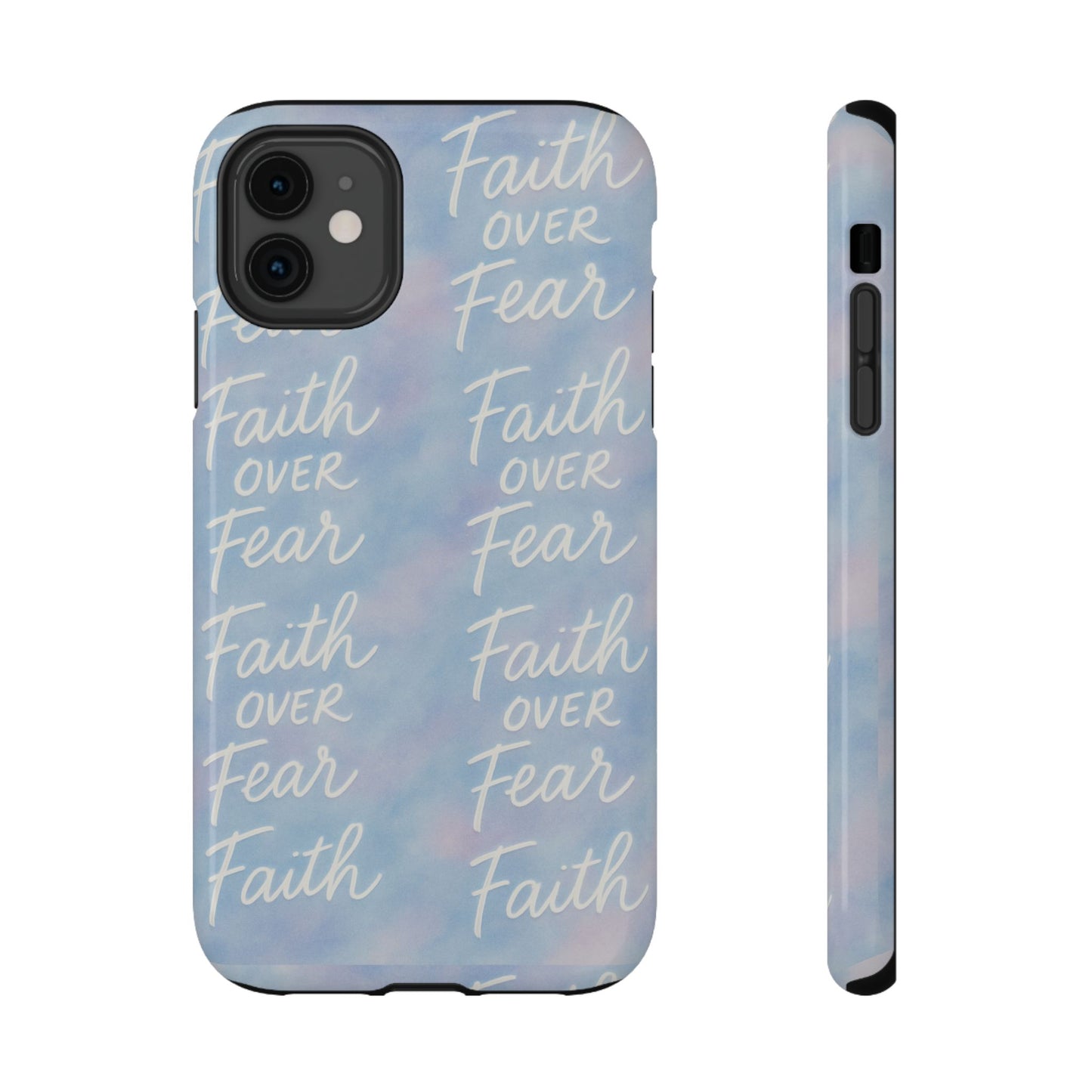 Faith Over Fear Aurora Phone Case