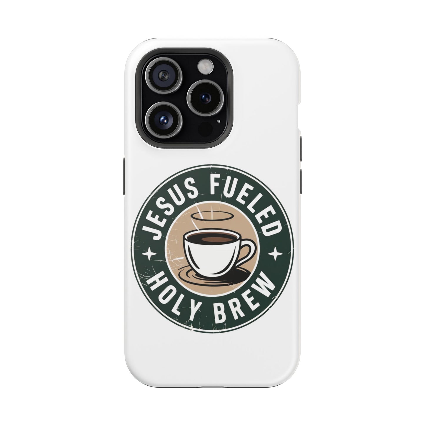 Jesus Fueled Holy Brew Phone Case