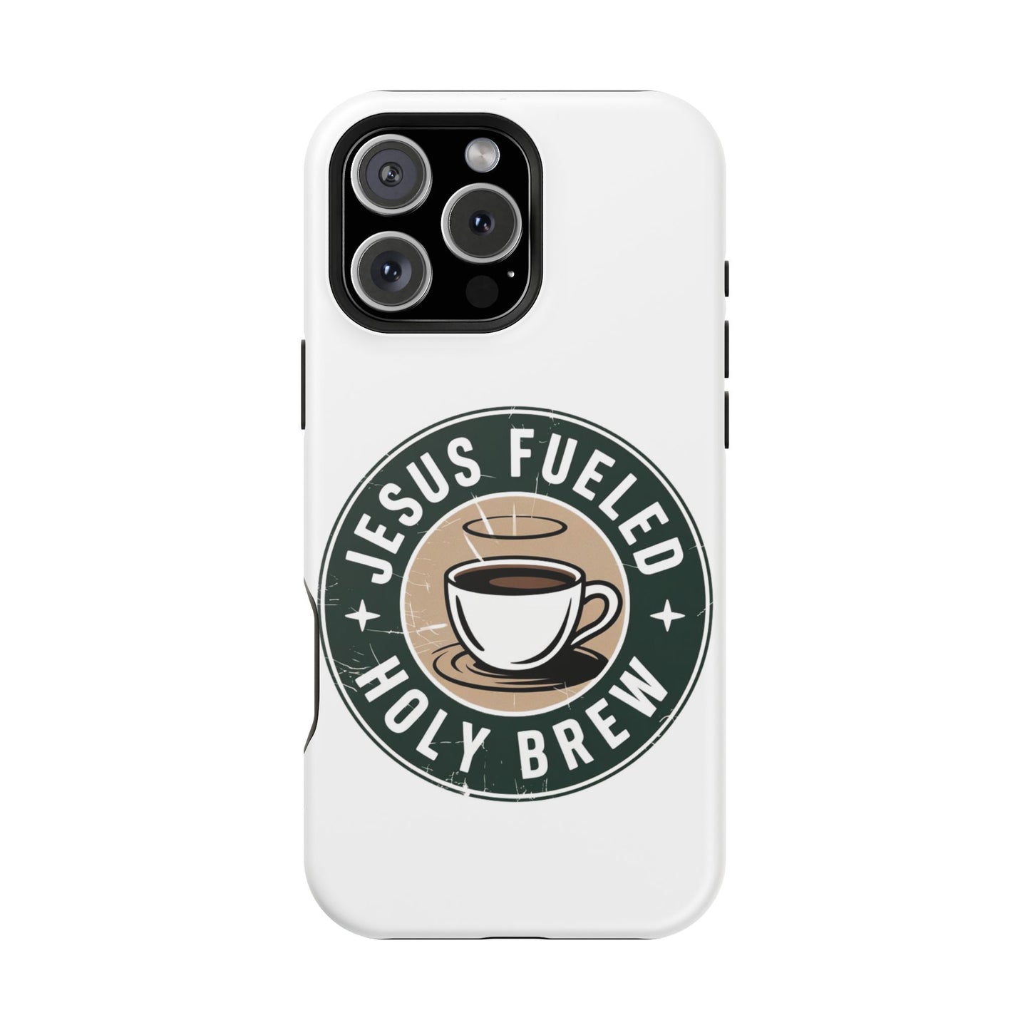 Jesus Fueled Holy Brew Phone Case