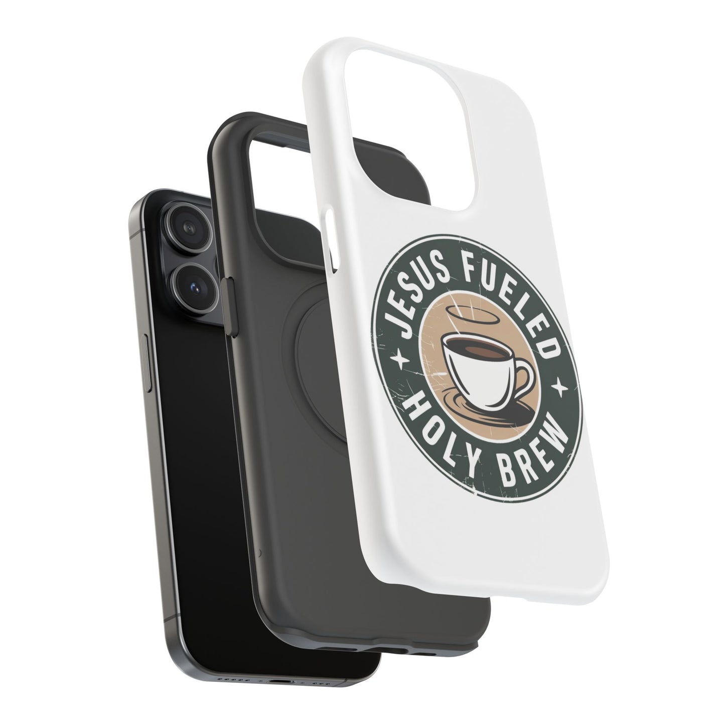 Jesus Fueled Holy Brew Phone Case