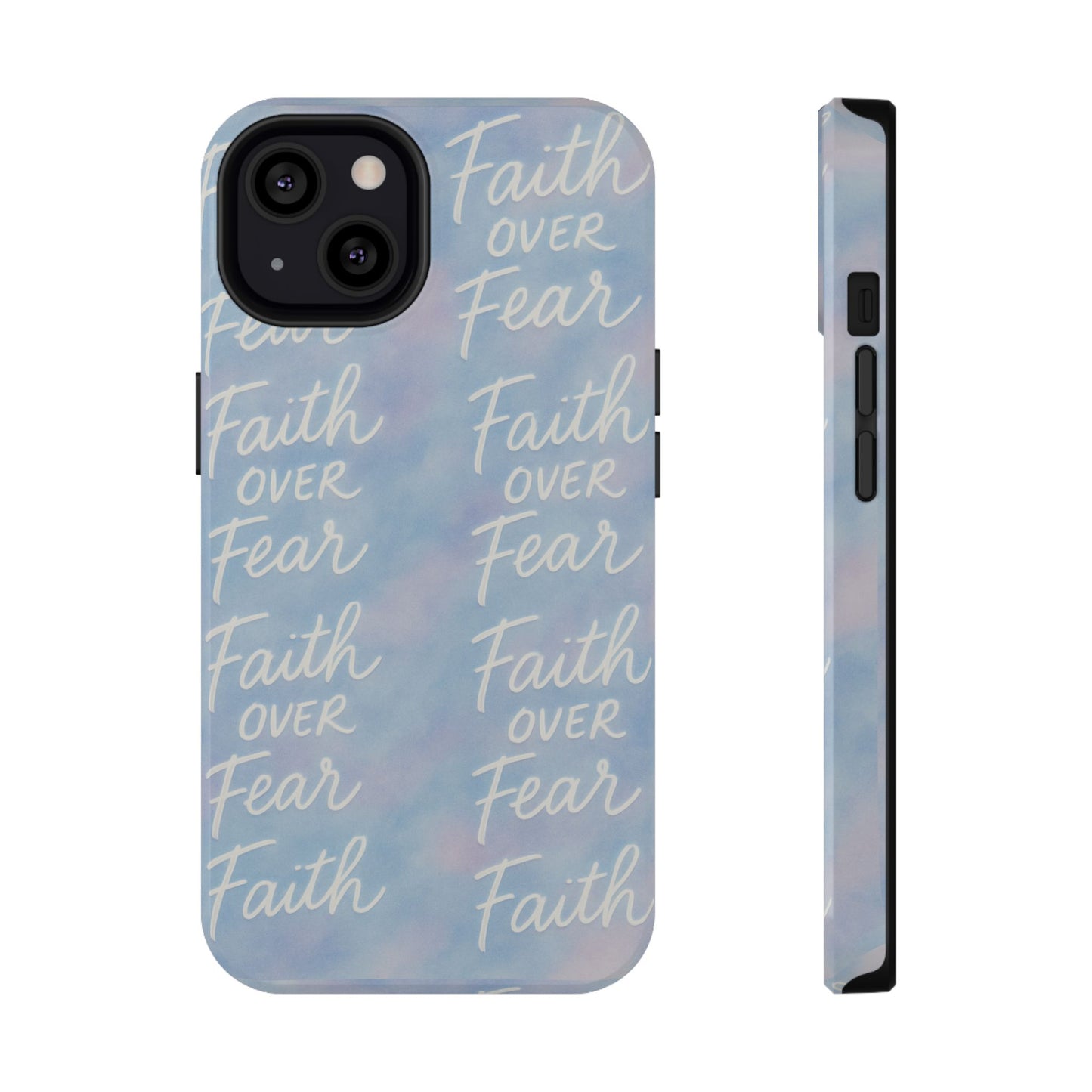 Faith Over Fear Aurora Phone Case
