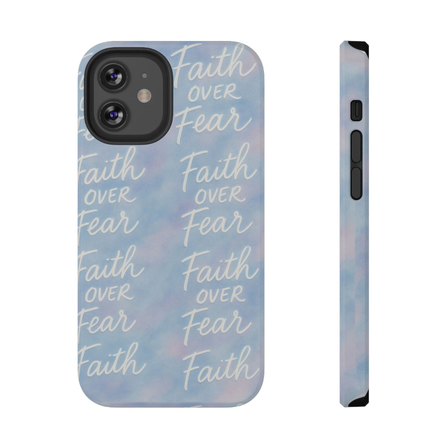 Faith Over Fear Aurora Phone Case