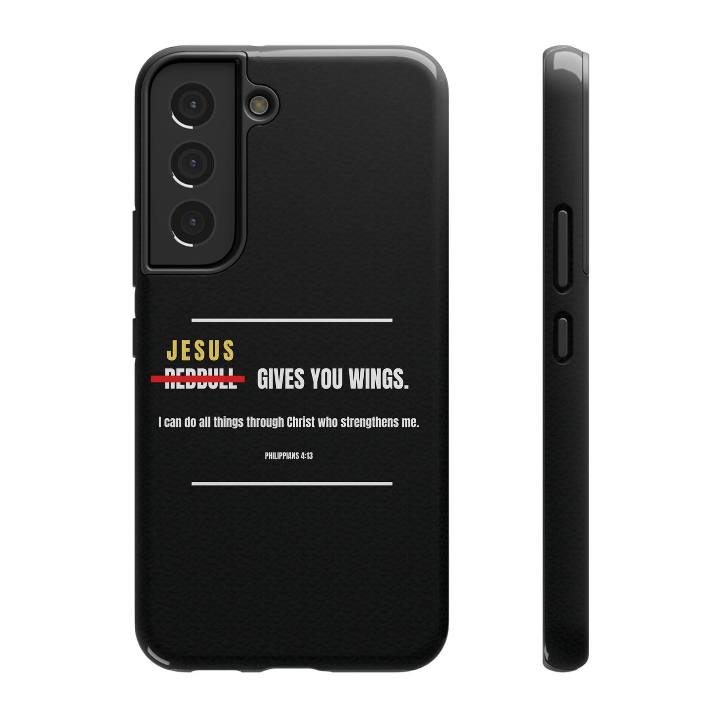 Jesus Gives You Wings Phone Case – Philippians 4:13