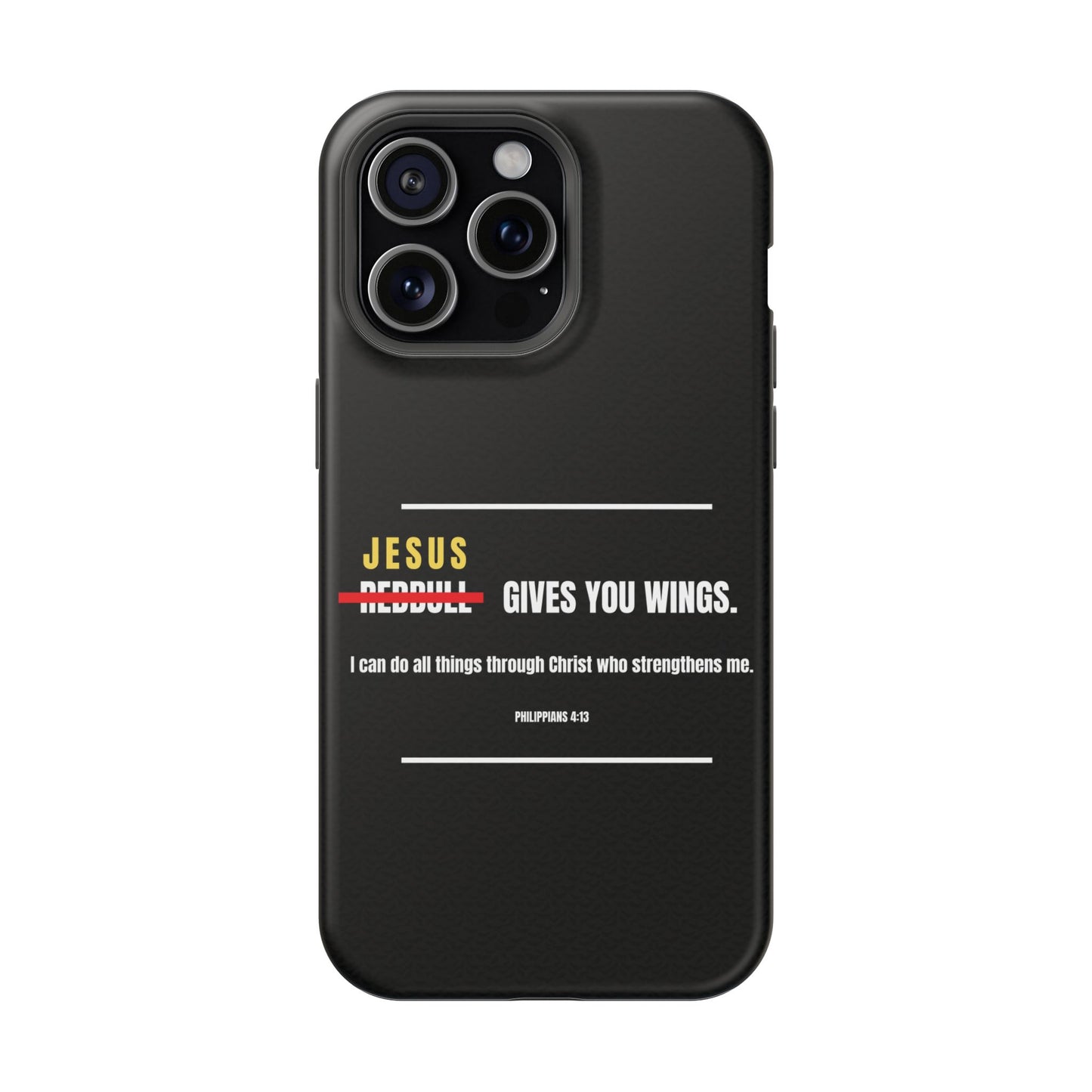 Jesus Gives You Wings Phone Case – Philippians 4:13