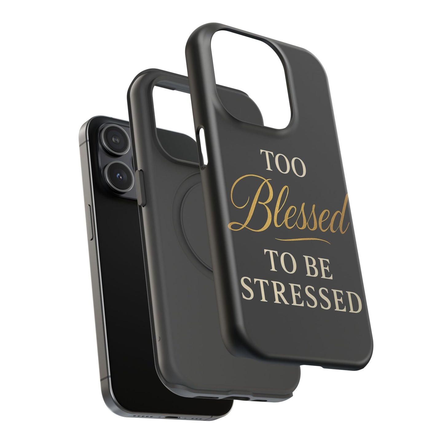 Too Blessed To Be Stressed Phone Case