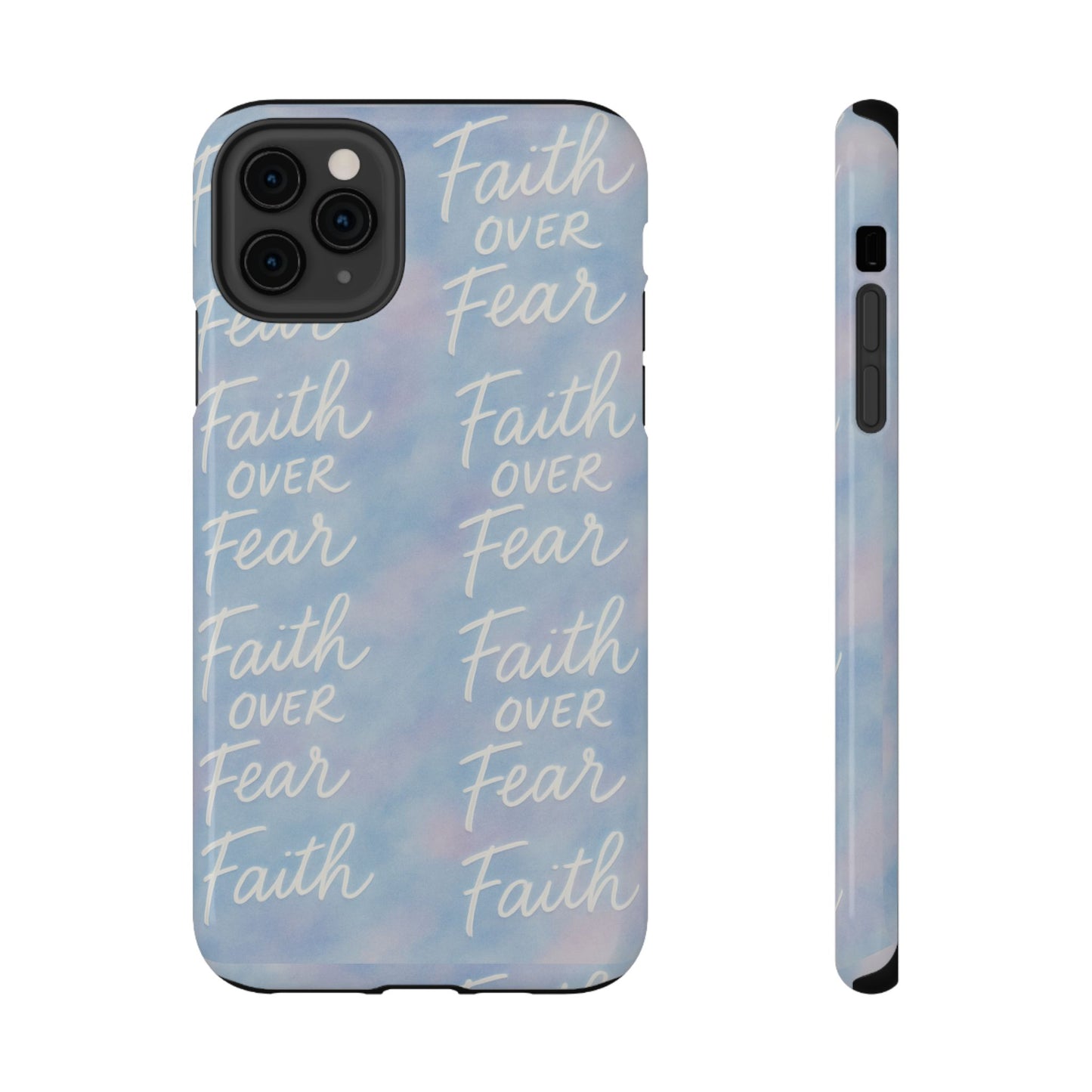 Faith Over Fear Aurora Phone Case