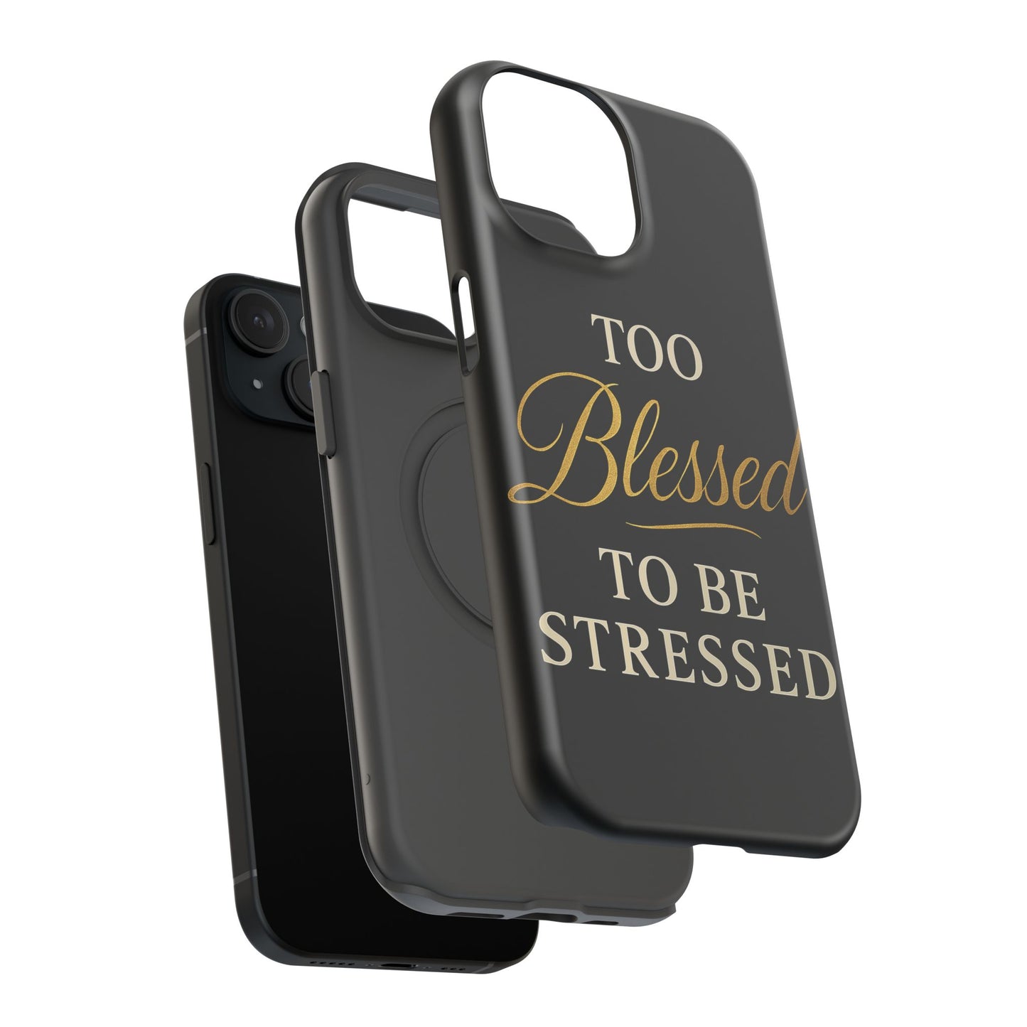 Too Blessed To Be Stressed Phone Case