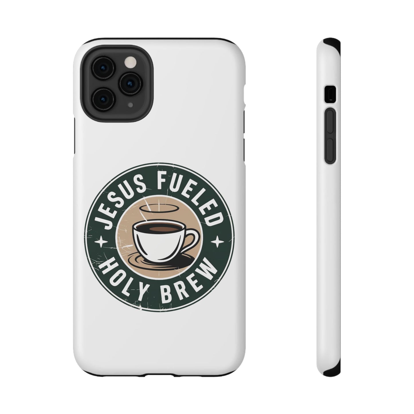 Jesus Fueled Holy Brew Phone Case