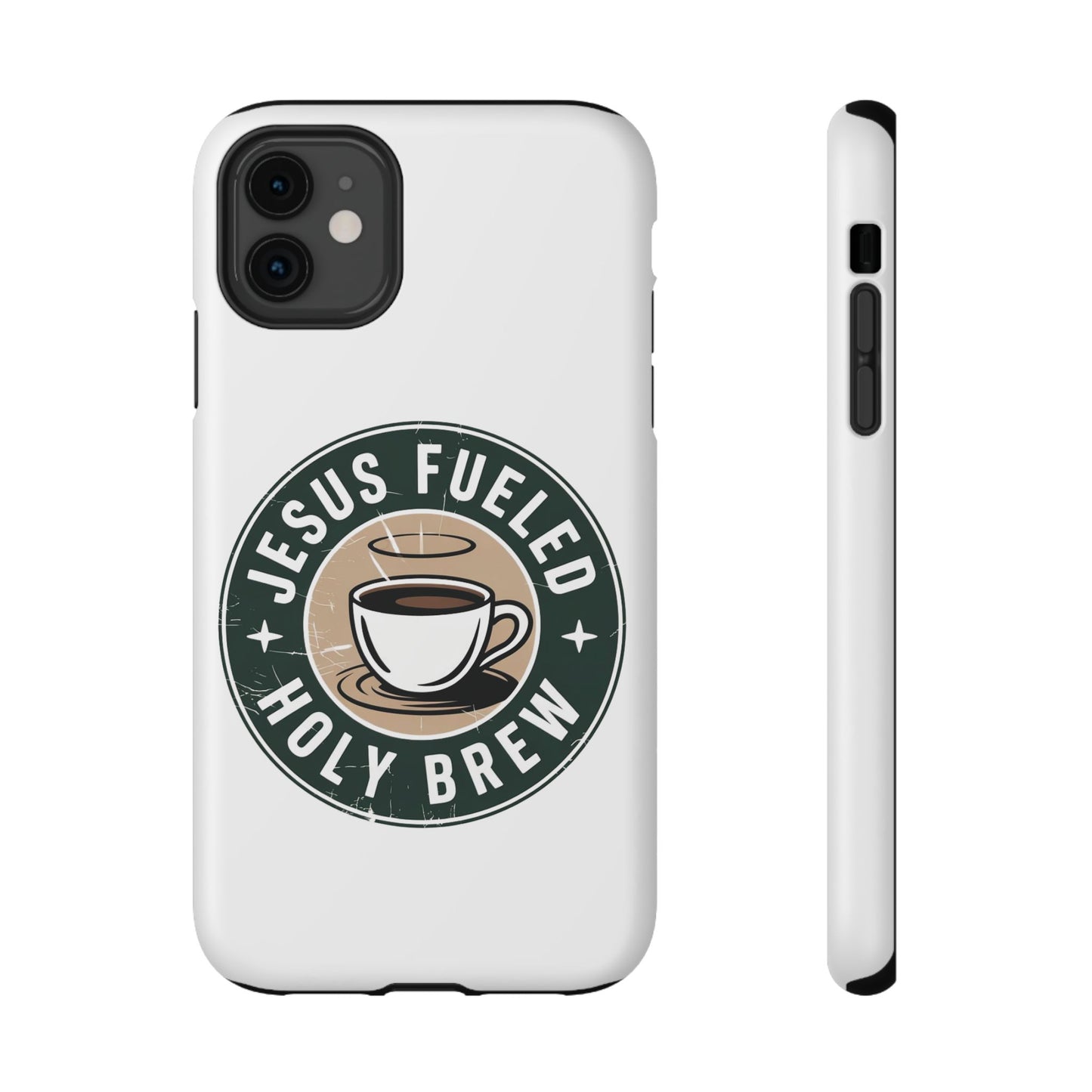 Jesus Fueled Holy Brew Phone Case
