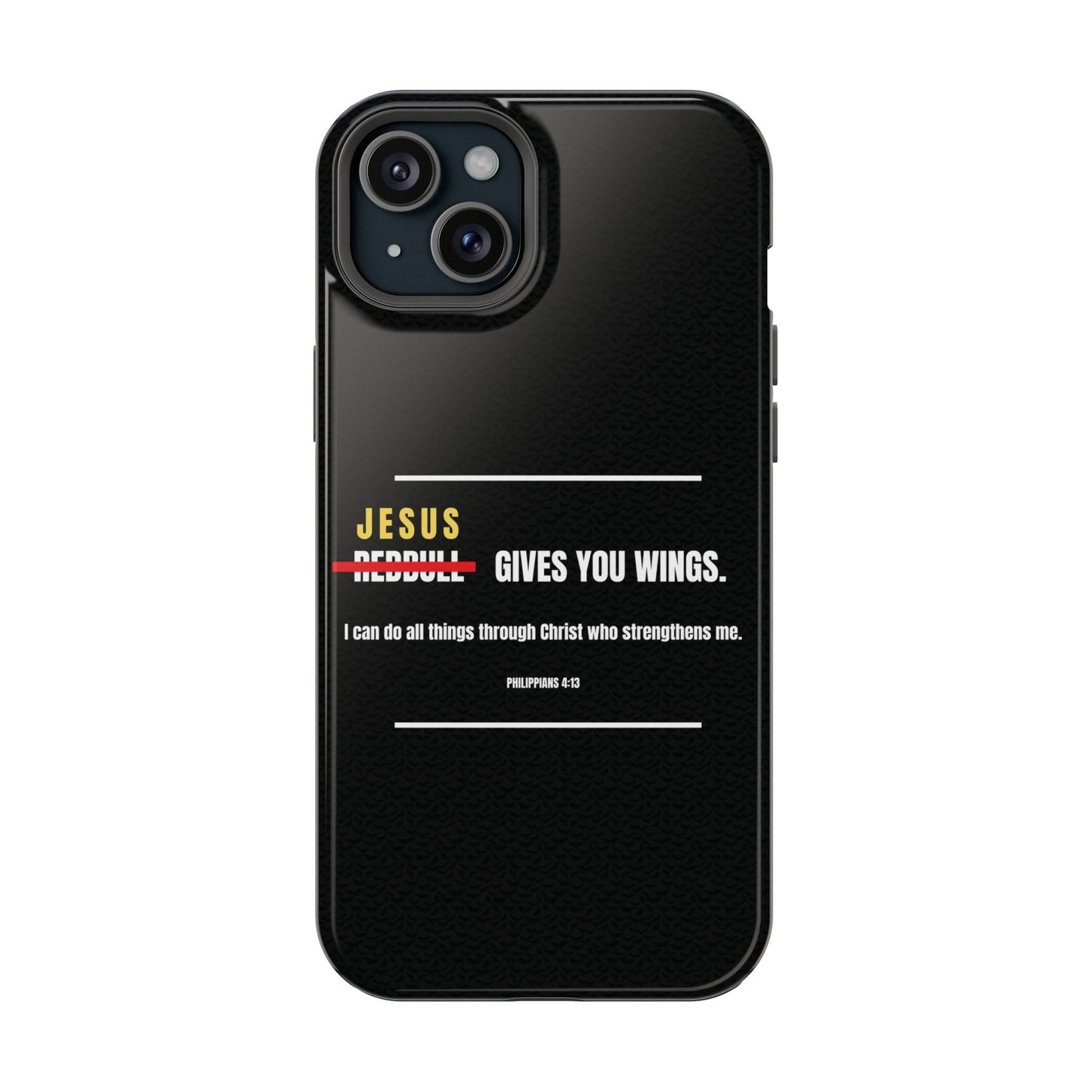 Jesus Gives You Wings Phone Case – Philippians 4:13