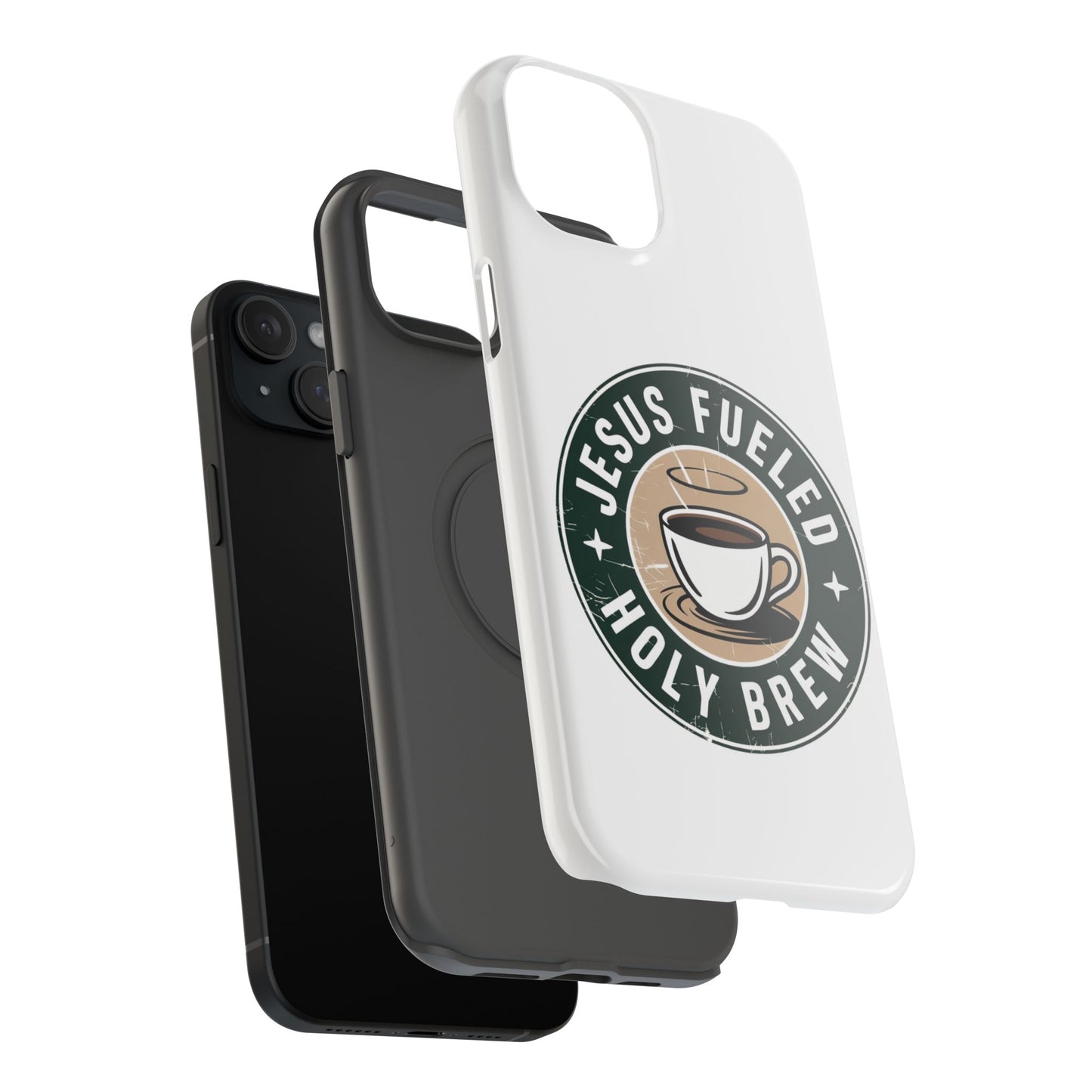 Jesus Fueled Holy Brew Phone Case