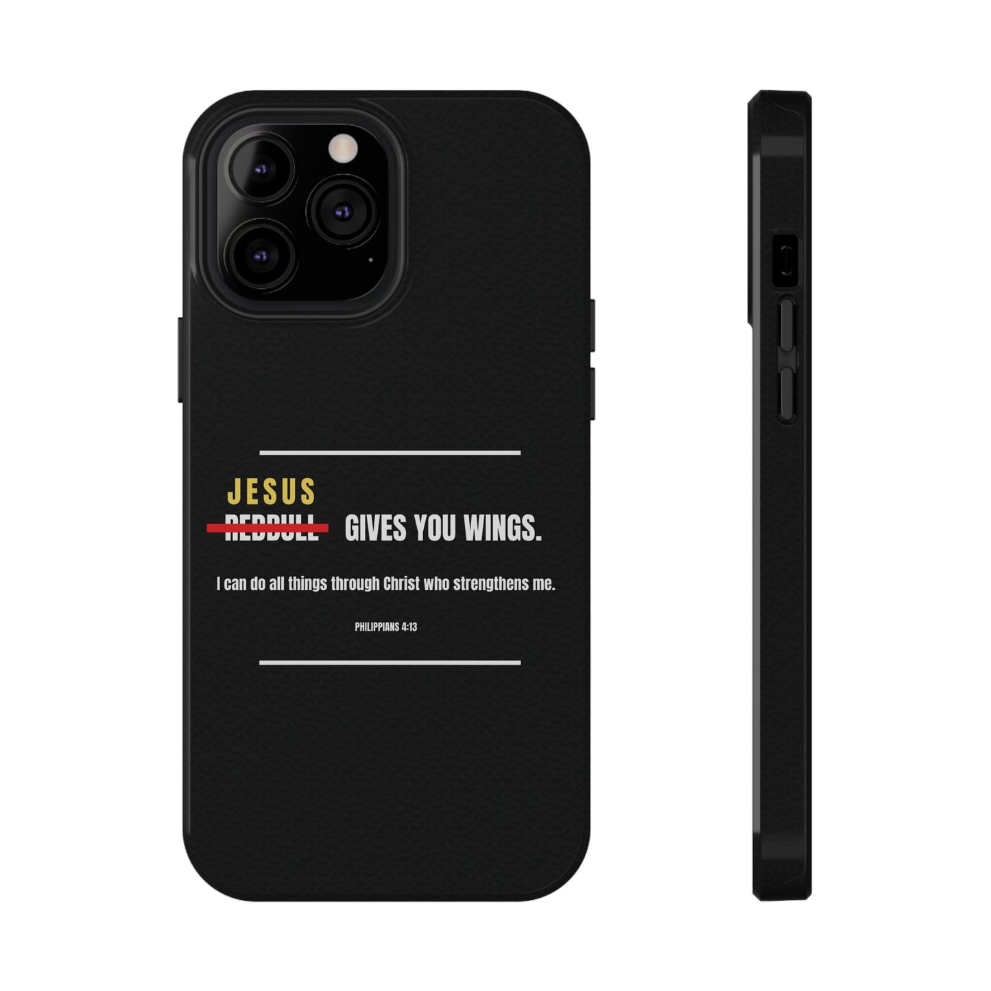 Jesus Gives You Wings Phone Case – Philippians 4:13