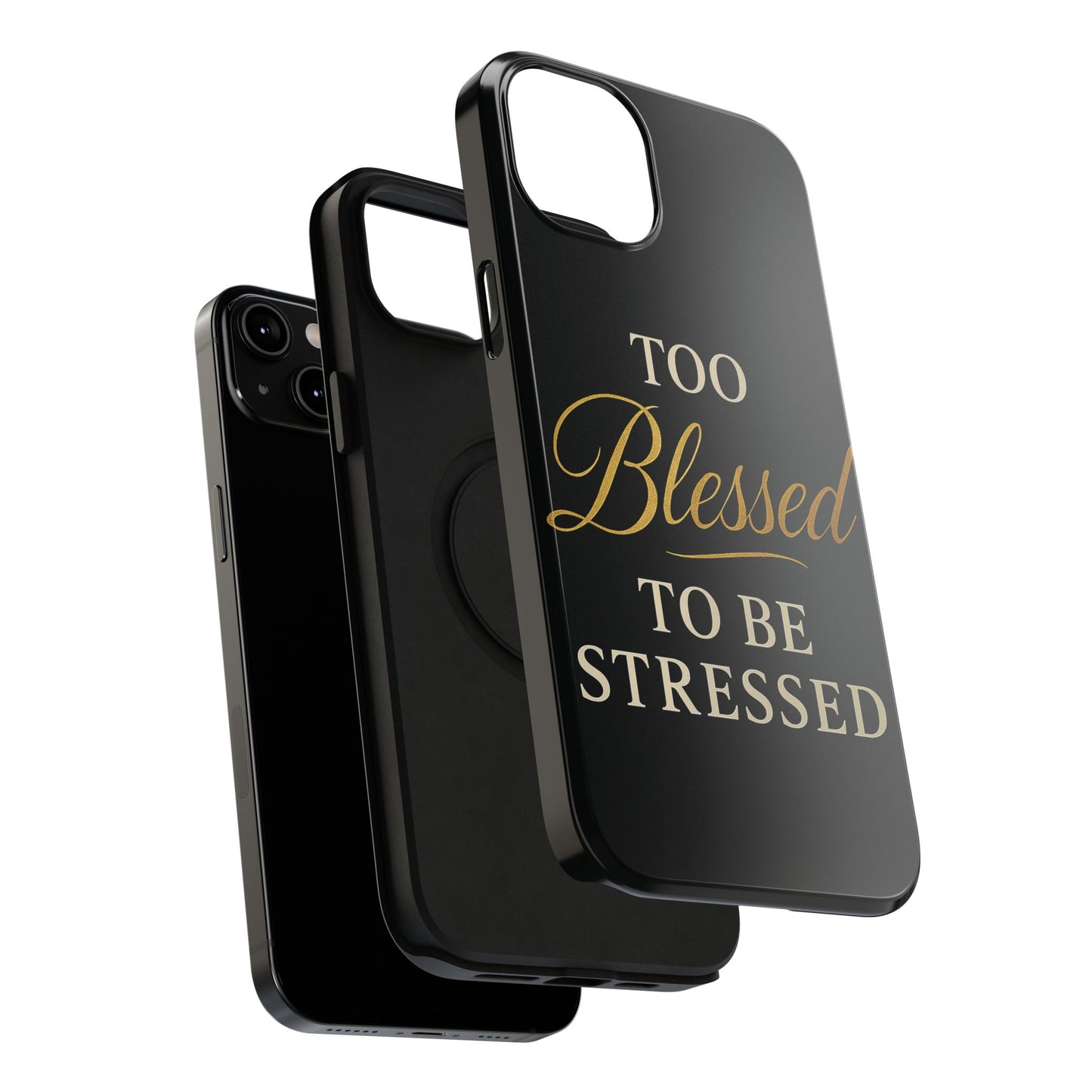 Too Blessed To Be Stressed Phone Case