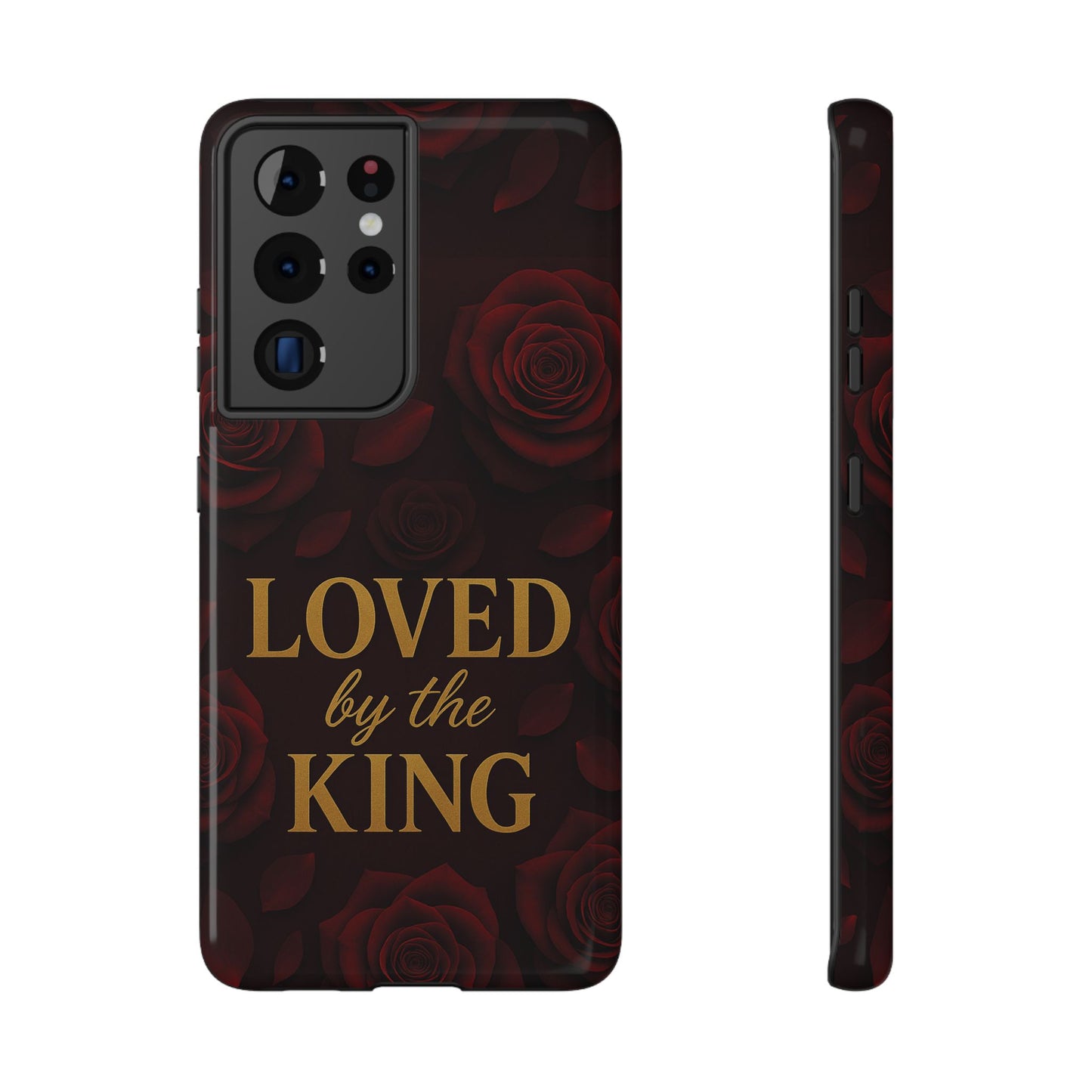 Loved By The King Phone Case
