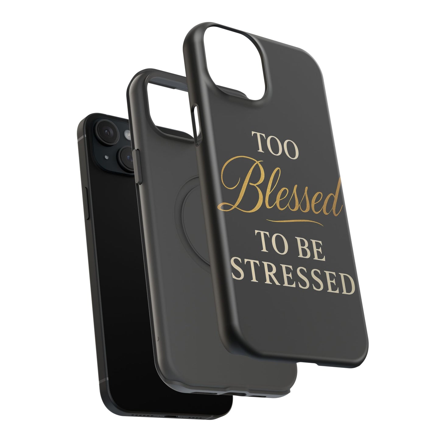 Too Blessed To Be Stressed Phone Case
