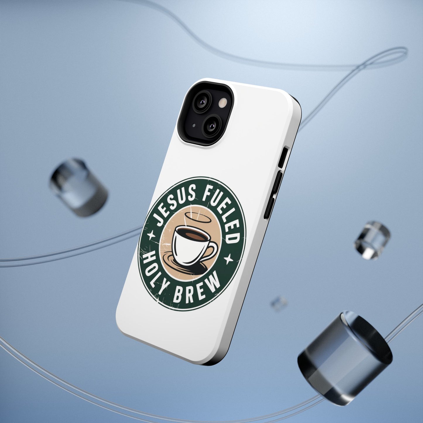 Jesus Fueled Holy Brew Phone Case
